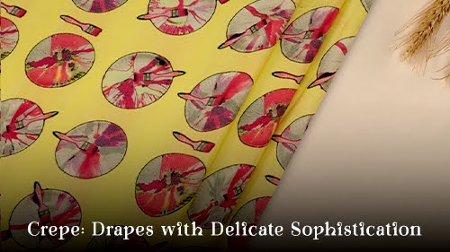 Why Crepe fabric is the Go-To Fabric for Designers