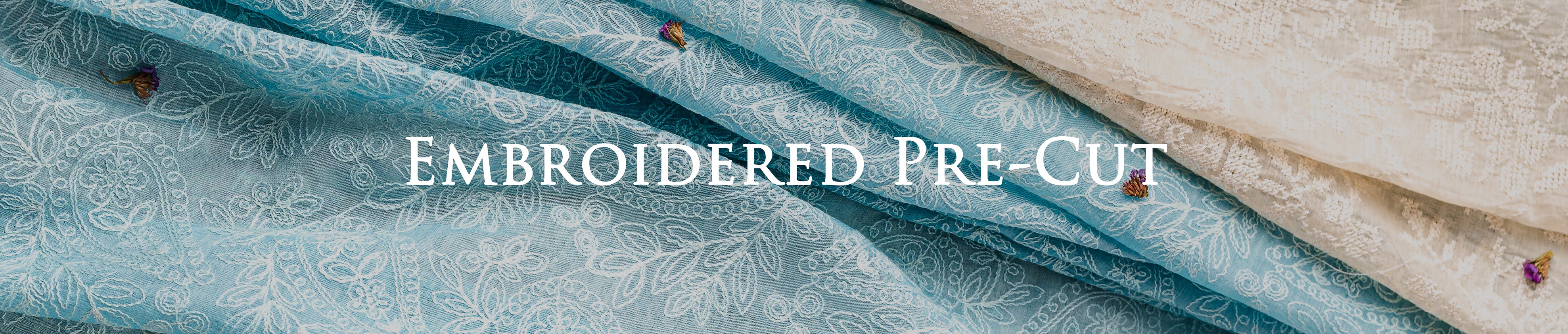 Embroidered Pre-Cut