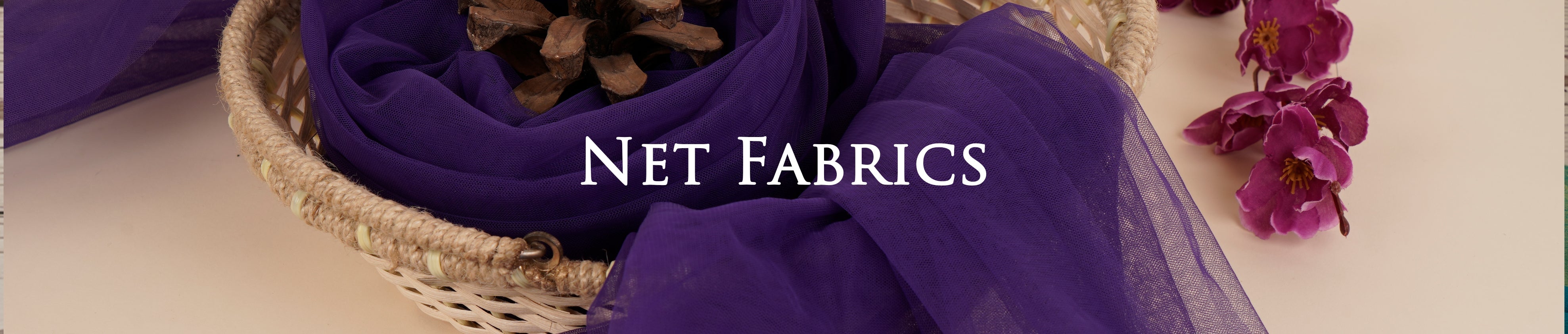 Net laces fabric