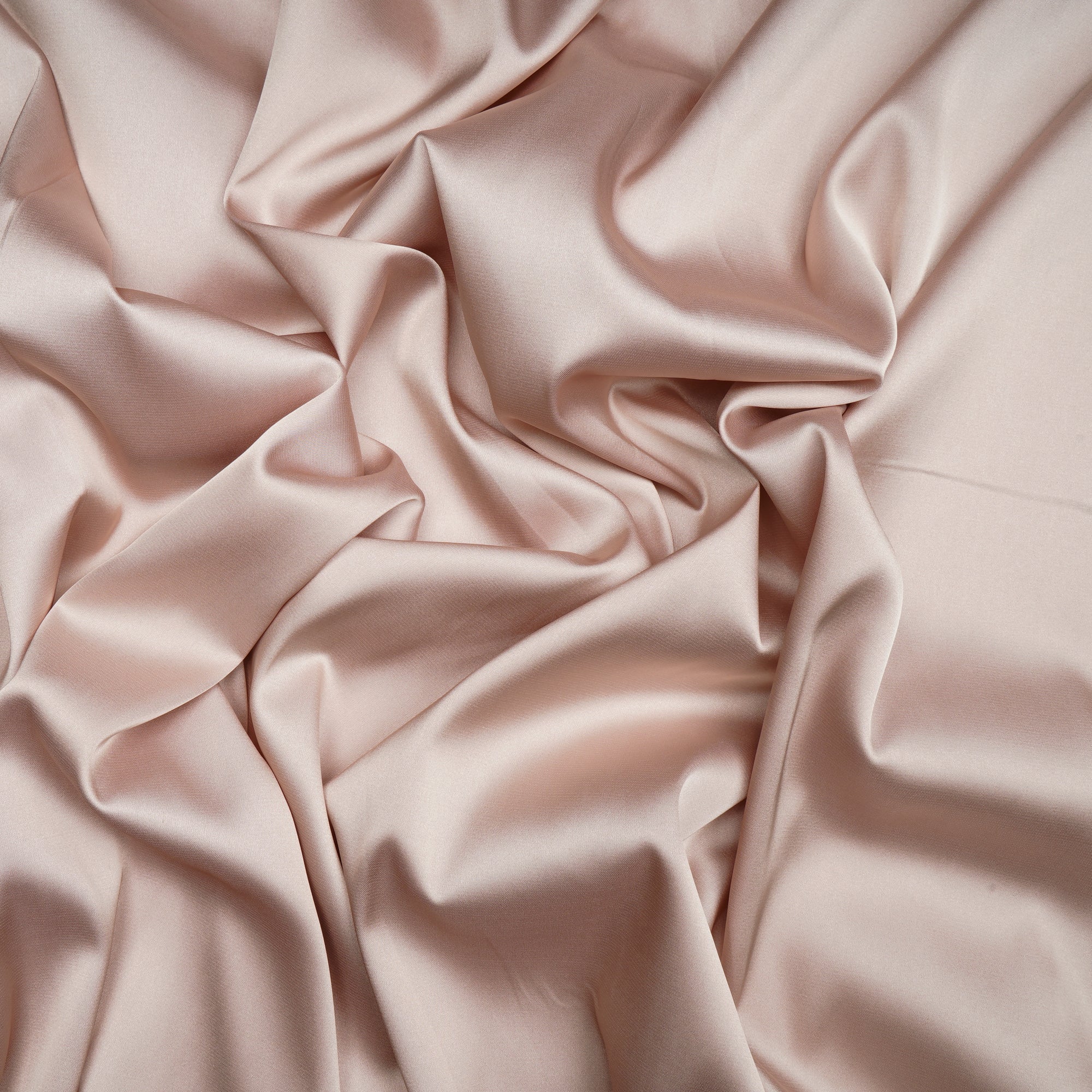 Pink Tint Solid Dyed Imported Armani Satin Fabric (60" Width)