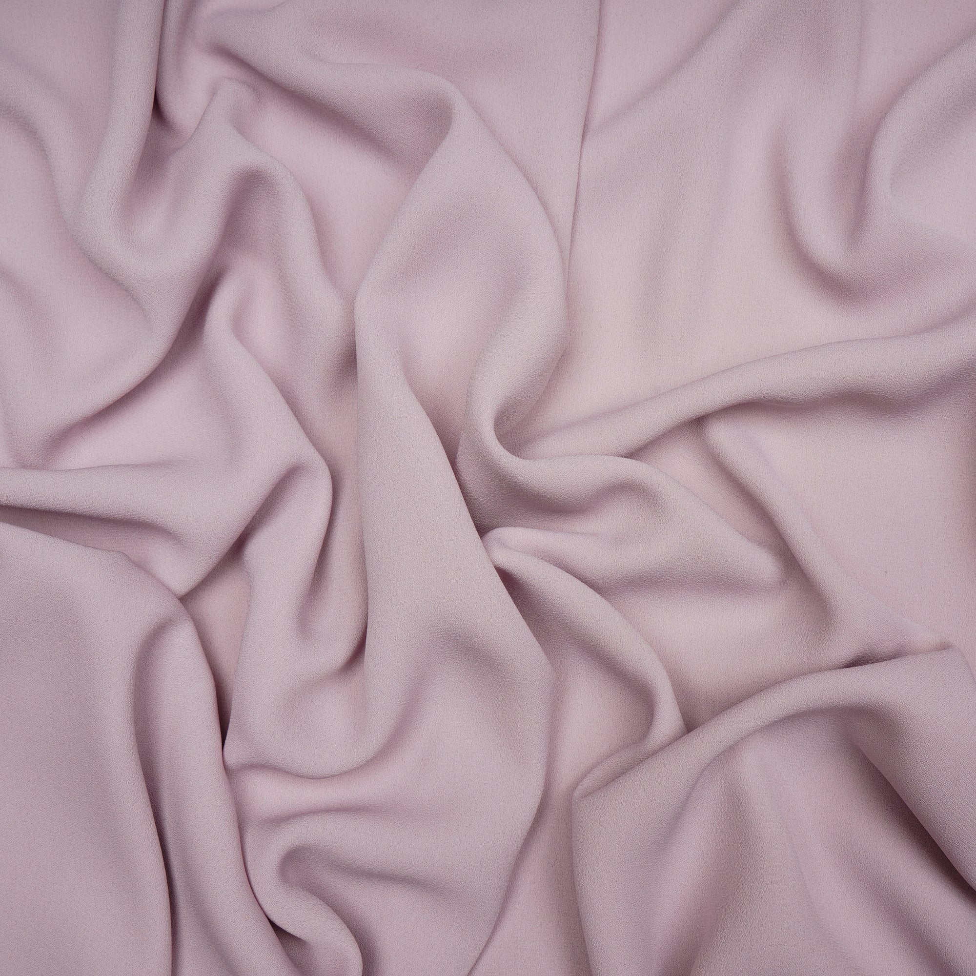 Gray Lilac Solid Dyed Imported Royal Georgette Fabric (60" Width)