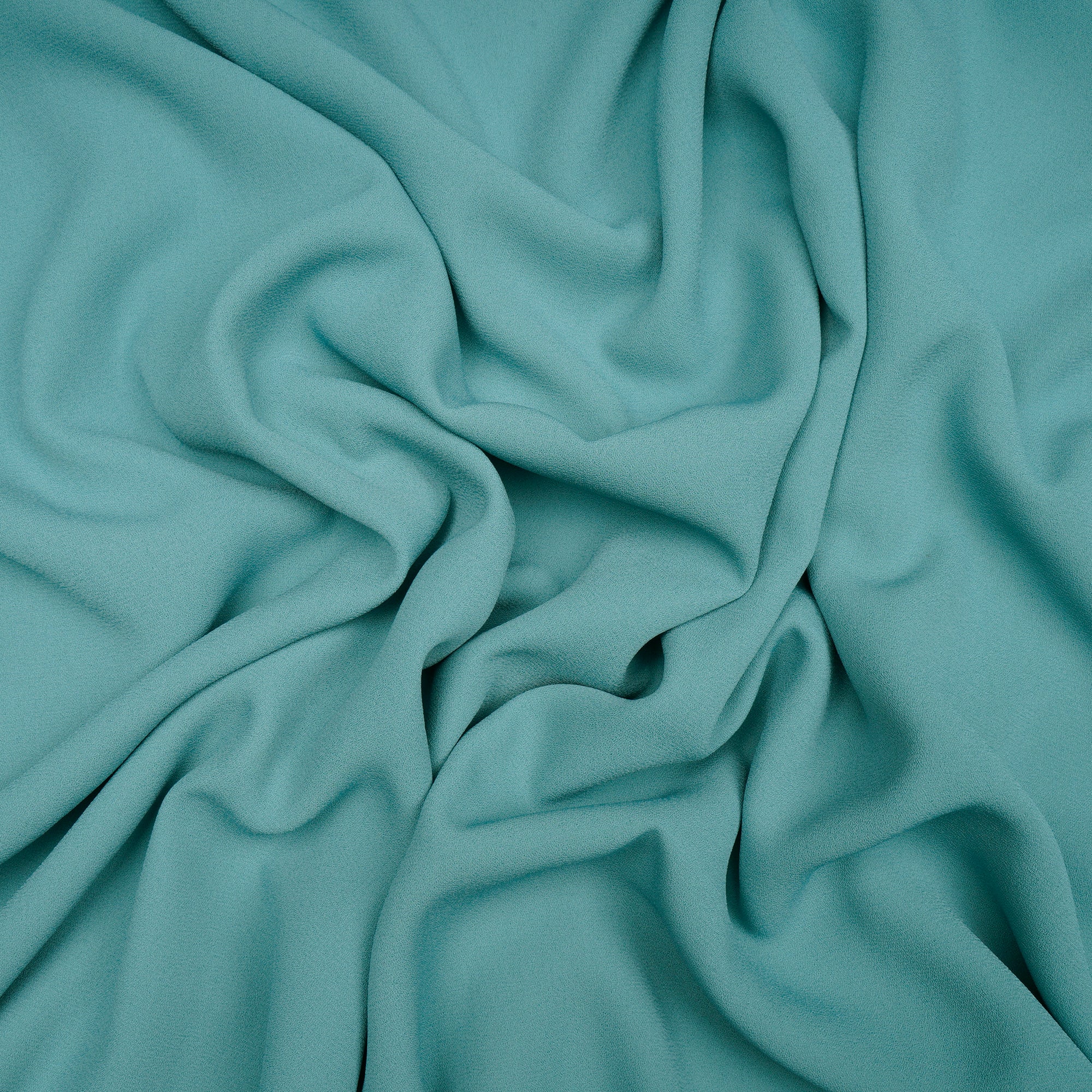 Aquifer Solid Dyed Imported Royal Georgette Fabric (60" Width)