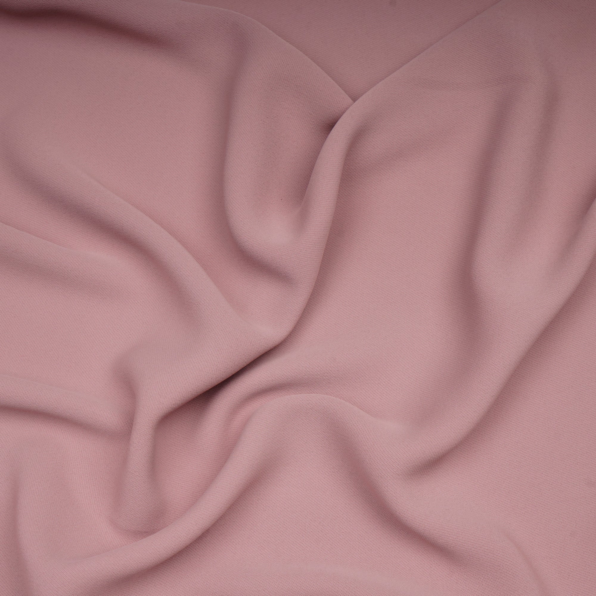 Pale Mauve Solid Dyed Imported Mesh Twill Satin Fabric (60" Width)