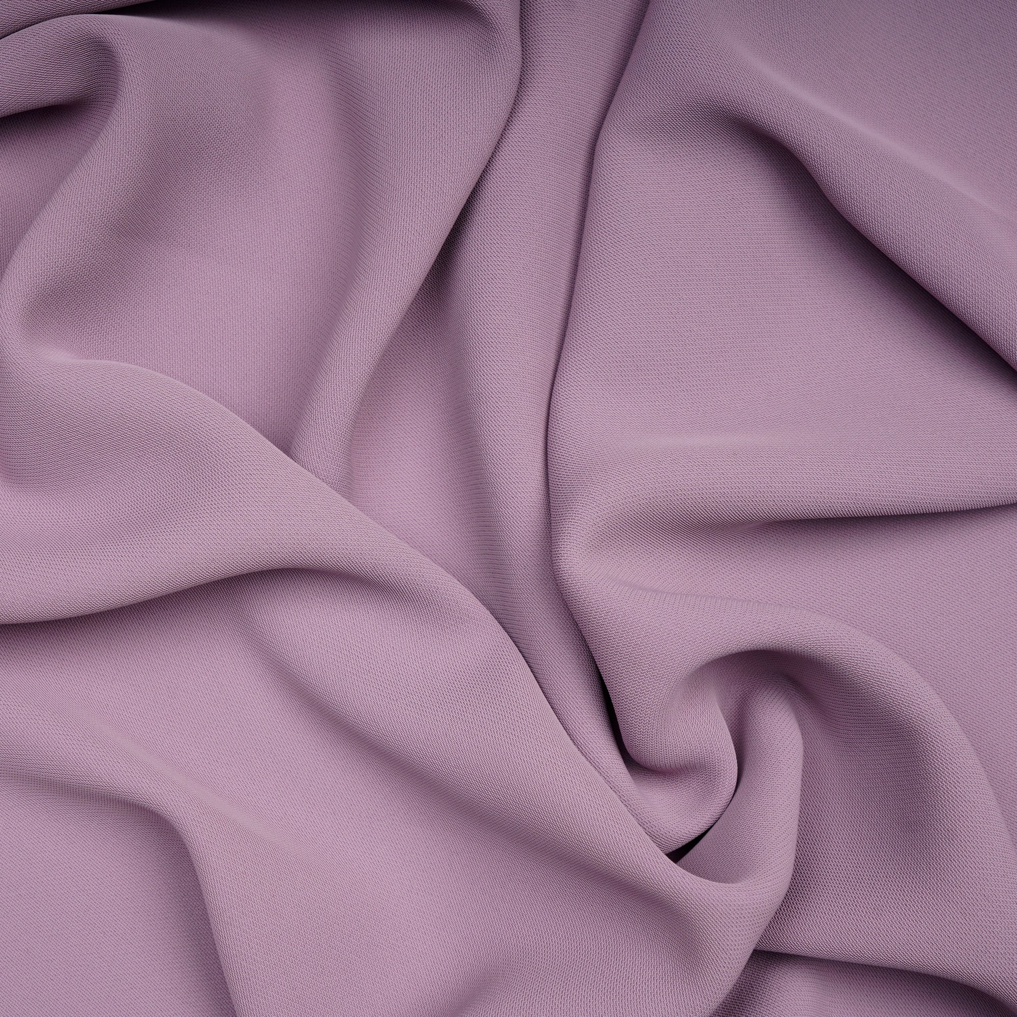 Lavender Solid Dyed Imported Mesh Twill Satin Fabric (60" Width)