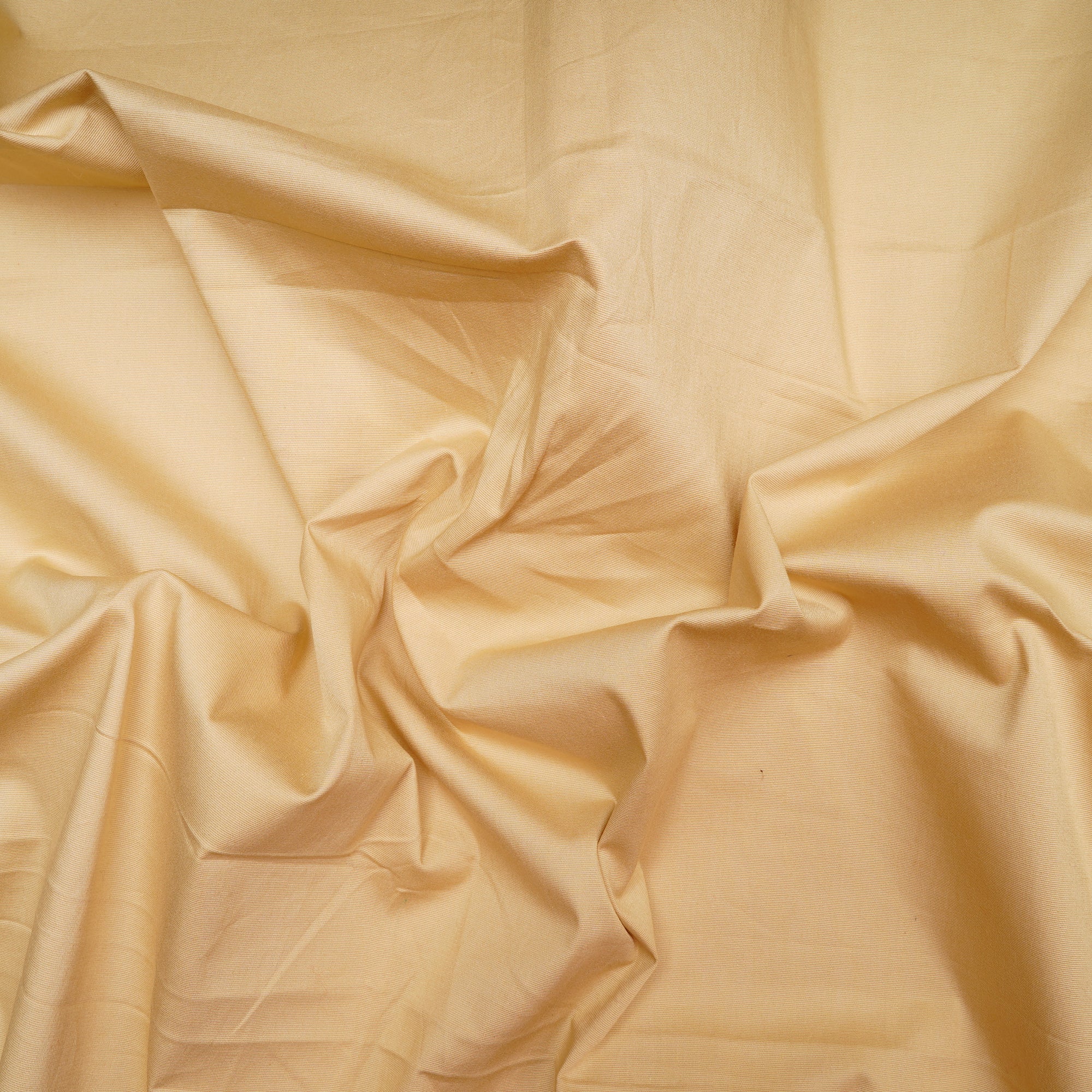 (Pre Cut 0.90 Mtr )Bronze Color Cotton Lycra Fabric