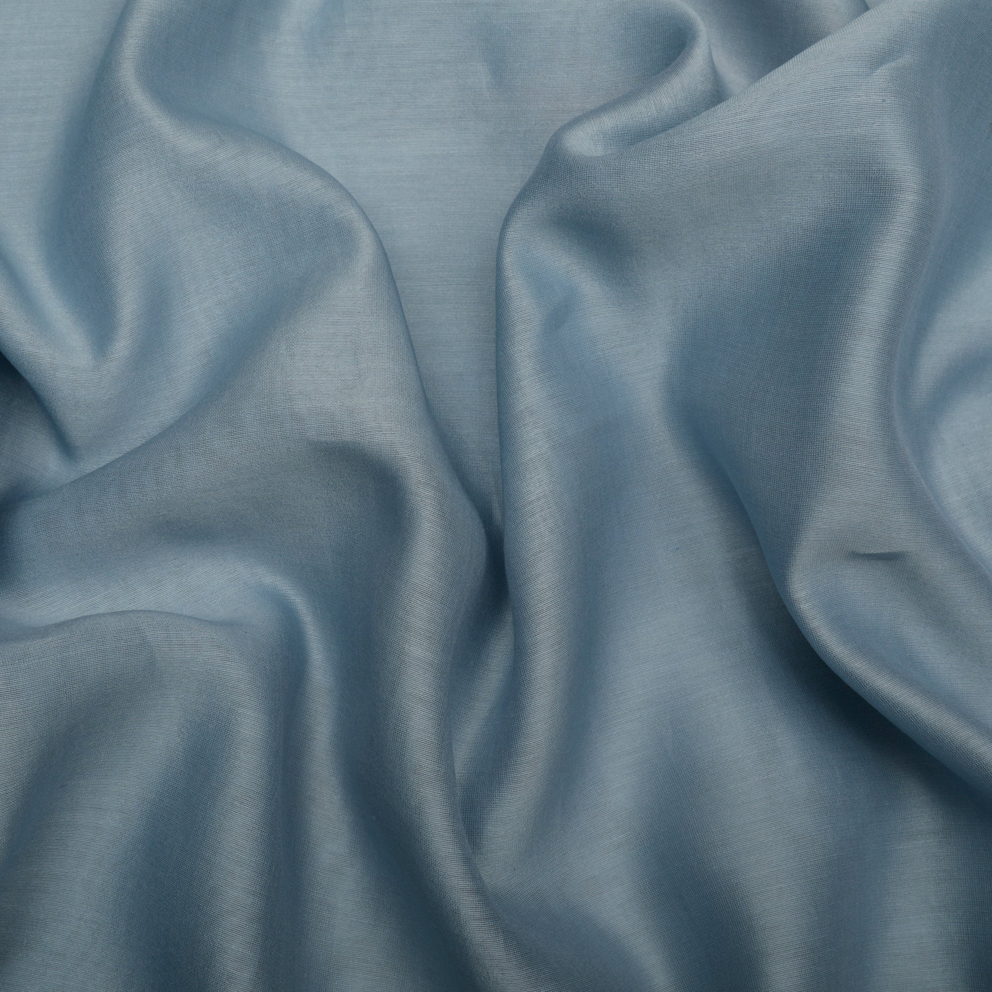 (Pre-Cut 1.30 Mtr)Ice Blue Dyed Rapier Chanderi Fabric