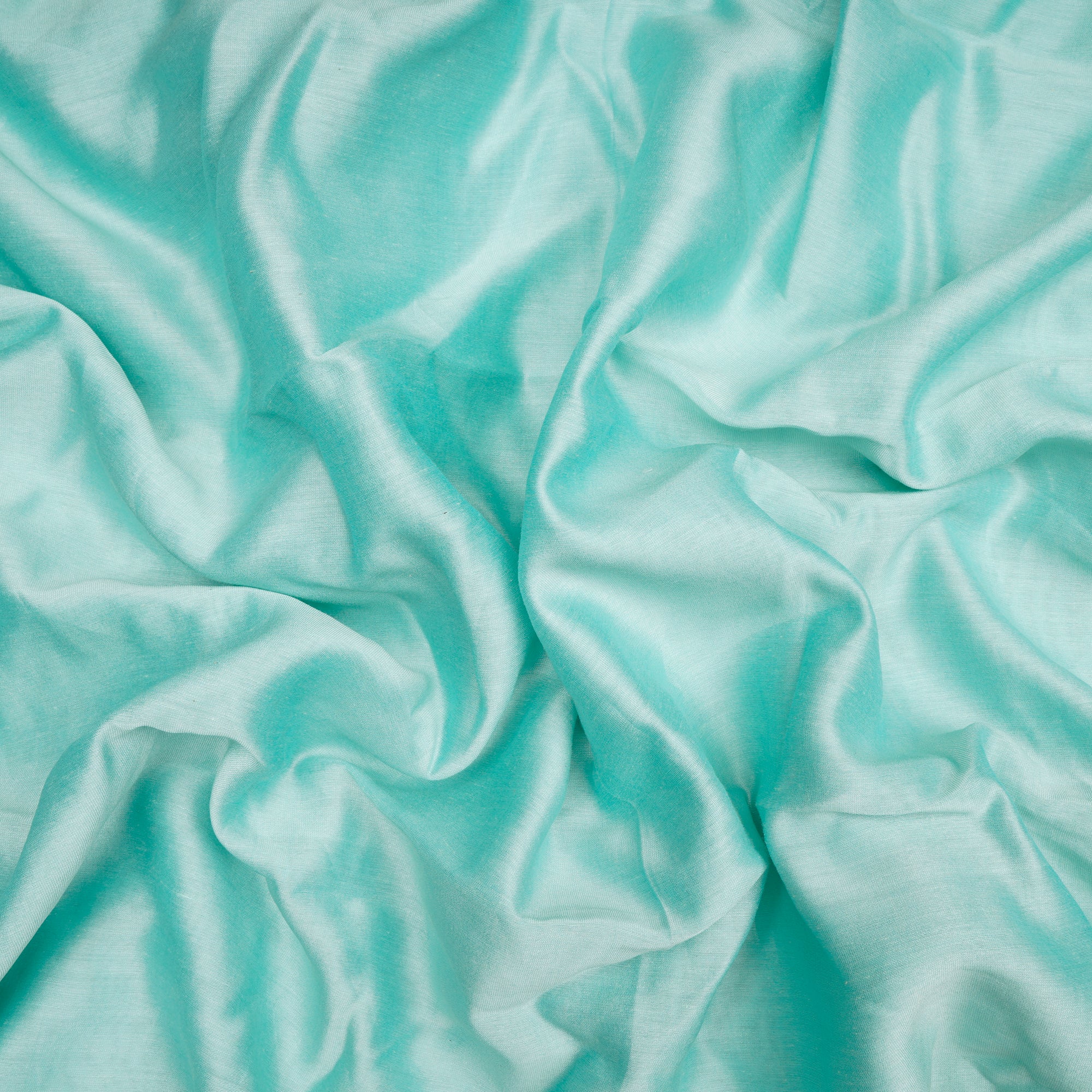 (Pre-Cut 2.50 Mtr)Light Blue Piece Dyed Rapier Chanderi Fabric