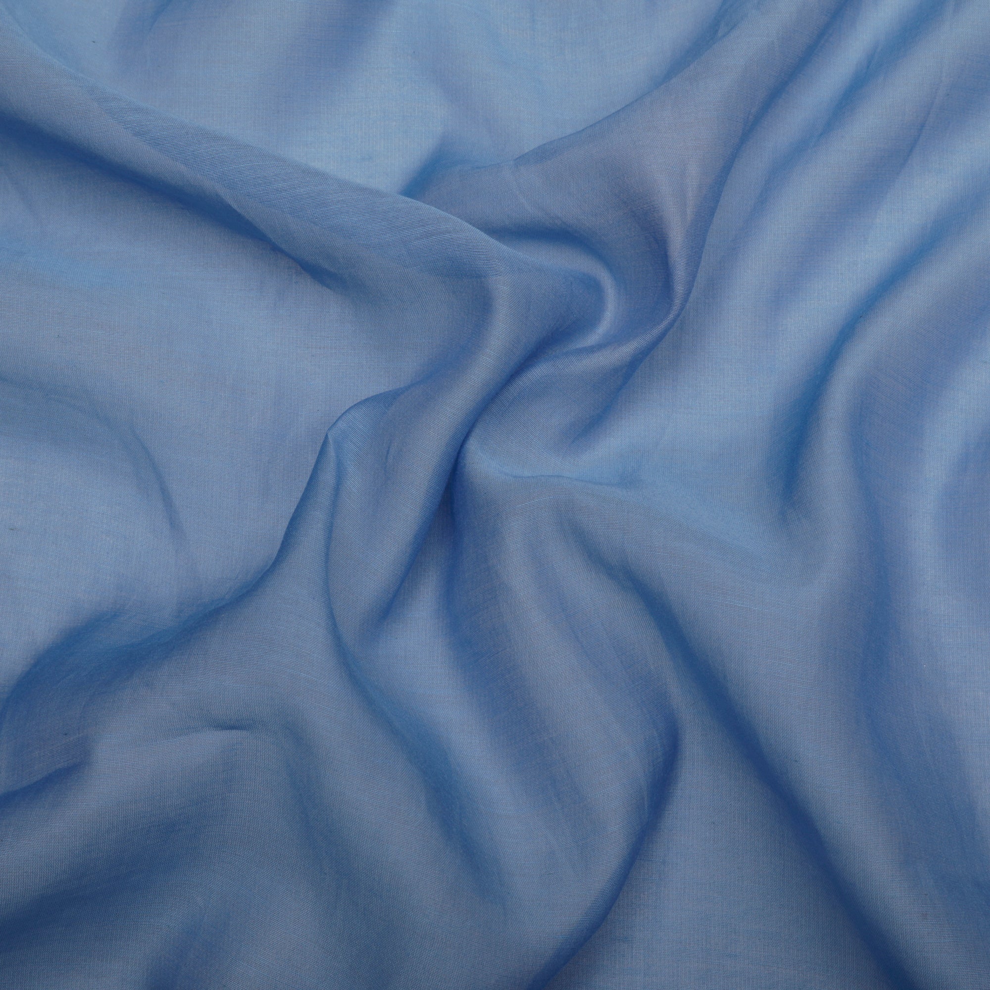 (Pre-Cut 0.60 Mtr)Ice Wash Piece Dyed Pure Fine Chanderi Fabric