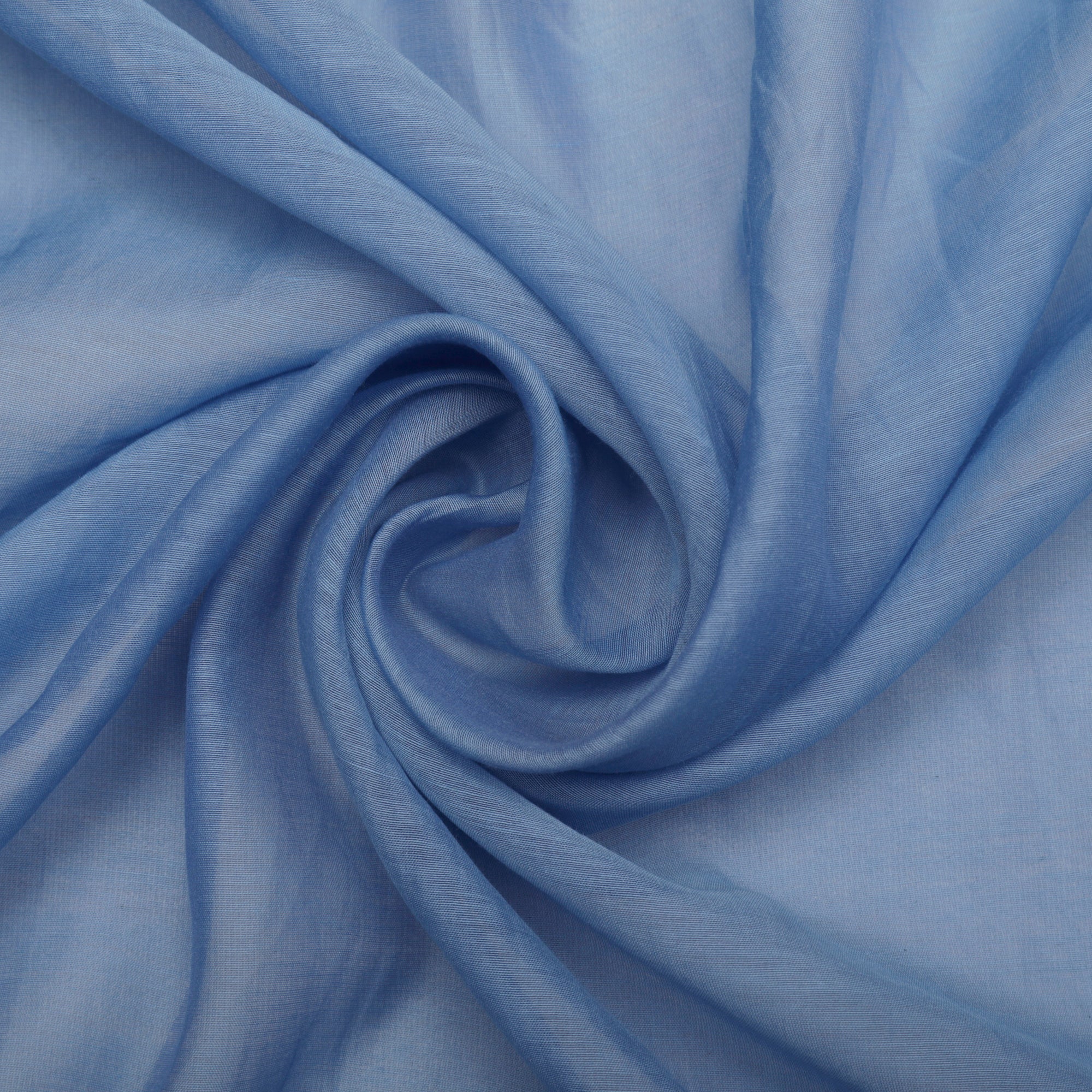 (Pre-Cut 0.60 Mtr)Ice Wash Piece Dyed Pure Fine Chanderi Fabric
