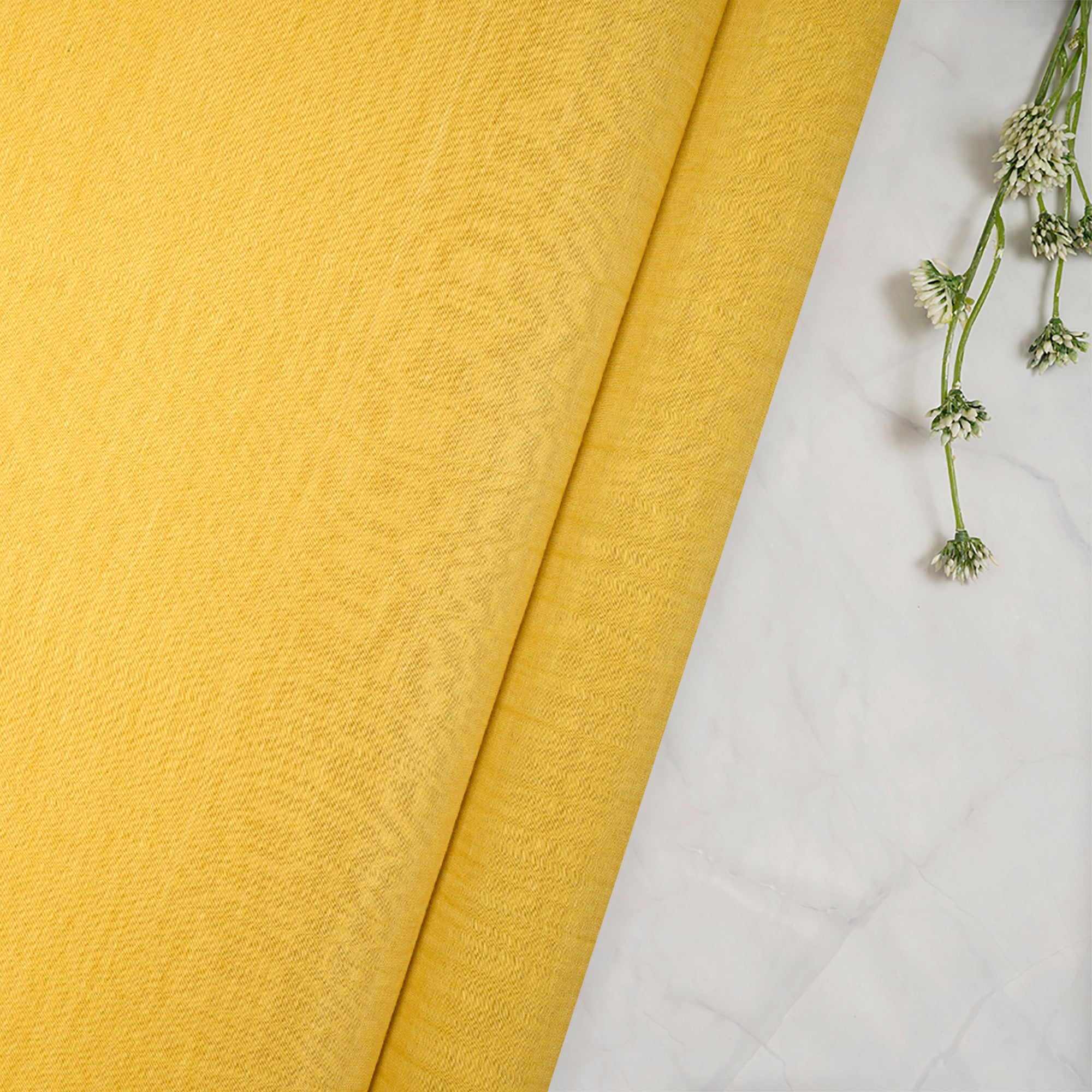 (Pre-Cut 0.85 Mtr)SunStruck Piece Dyed Plain Chanderi Fabric