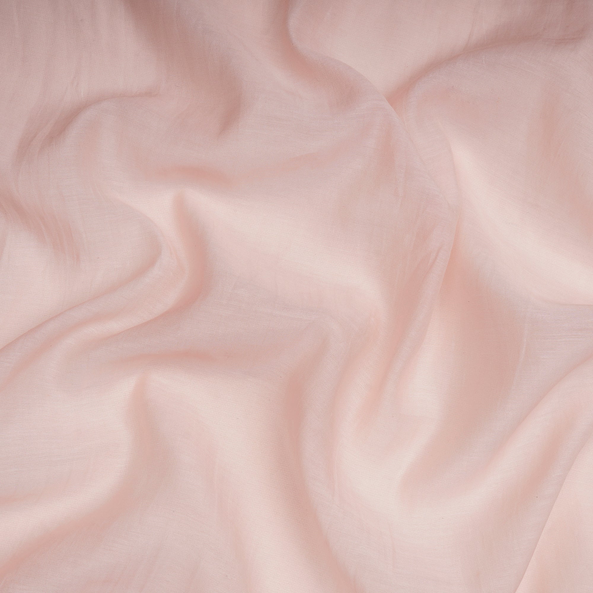 (Pre-Cut 0.90 Mtr)Magano Calcite Piece Dyed Plain Chanderi Fabric