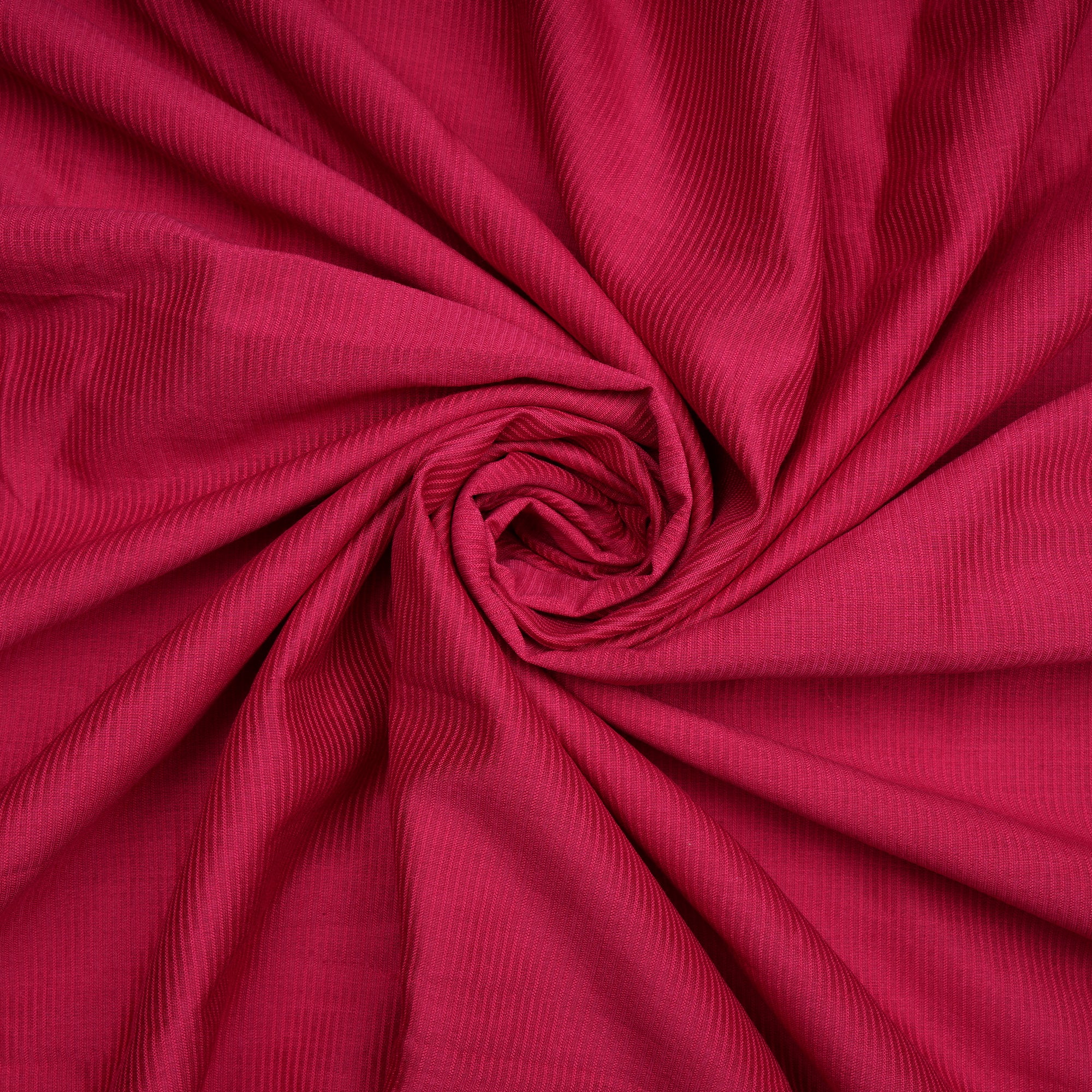 (Pre-Cut 1.70 Mtr)Rani Pink Woven Fancy Chanderi Fabric