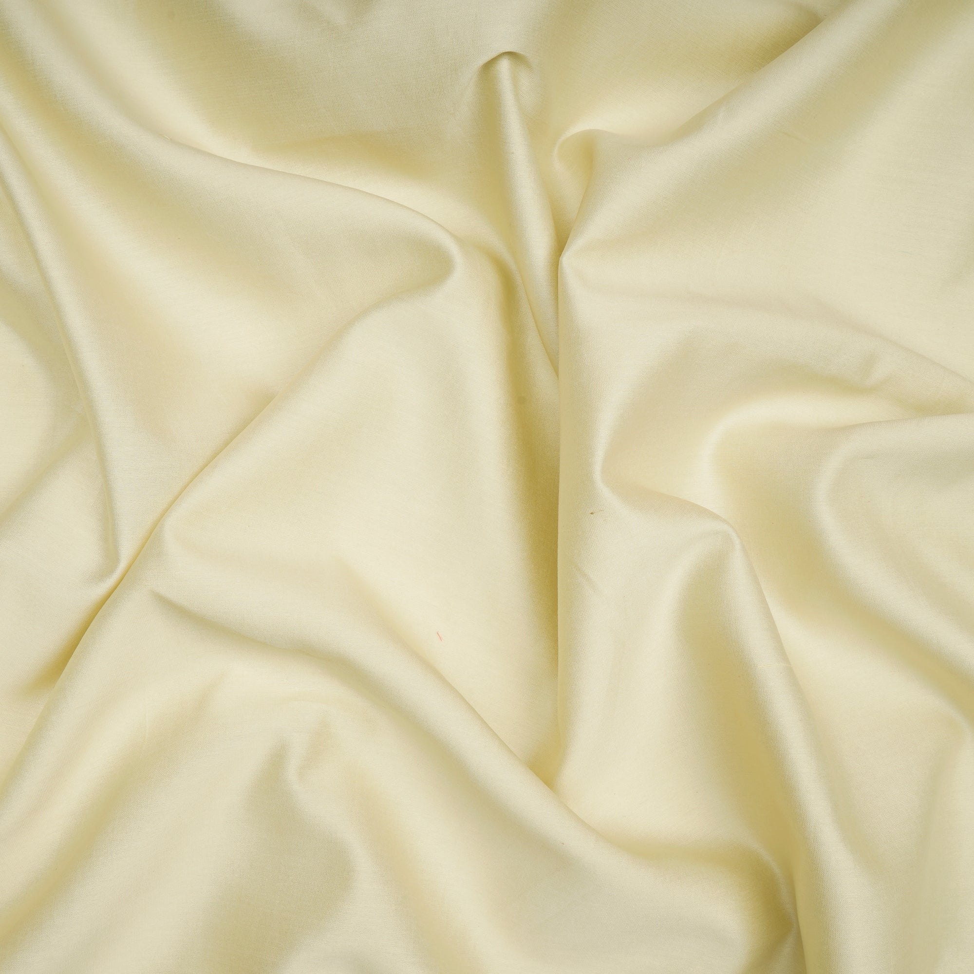 (Pre-Cut 2.60 Mtr)Pale Green Piece Dyed Pure Chanderi Fabric