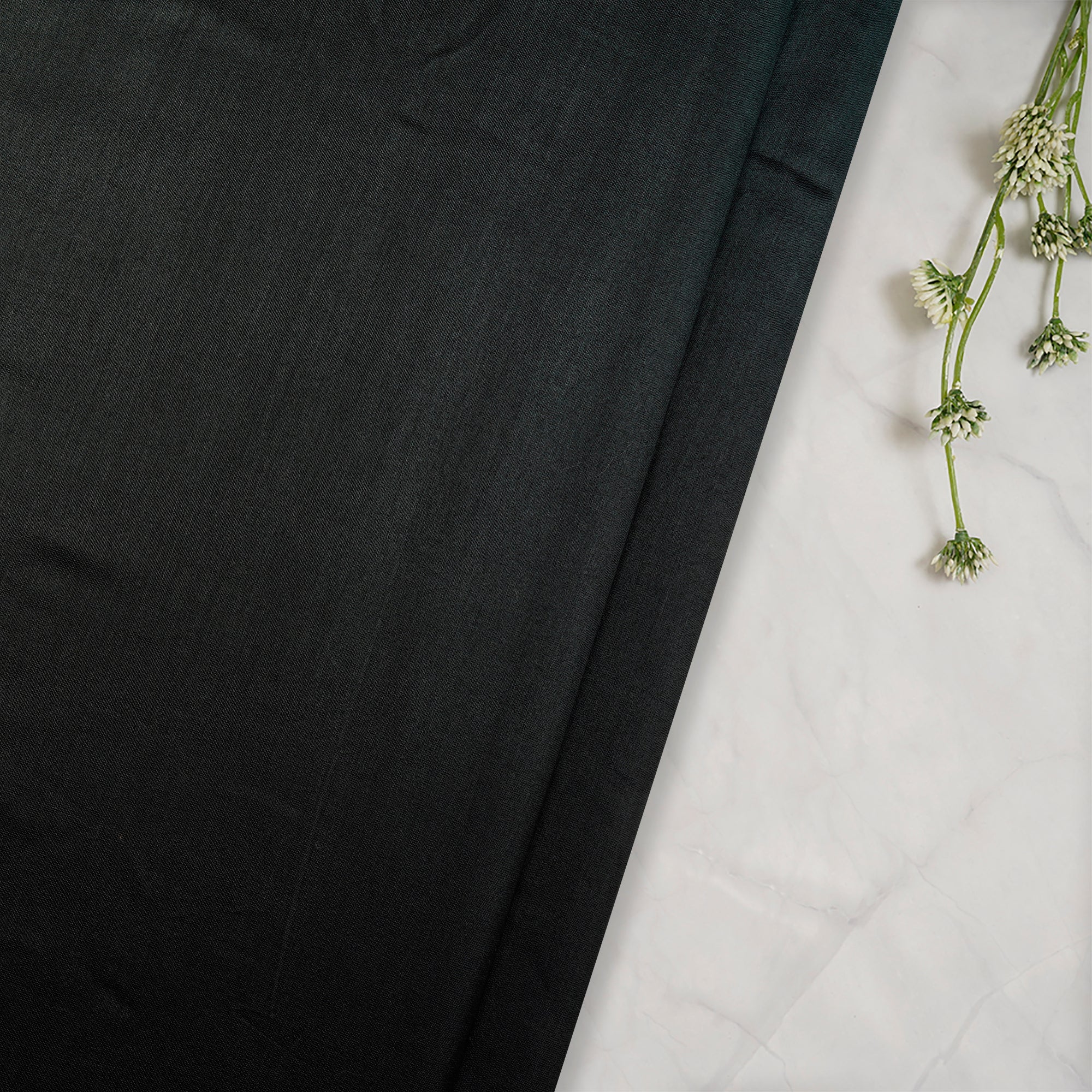 (Pre-Cut 4.00 Mtr)Green Ombre Dyed Chanderi Fabric