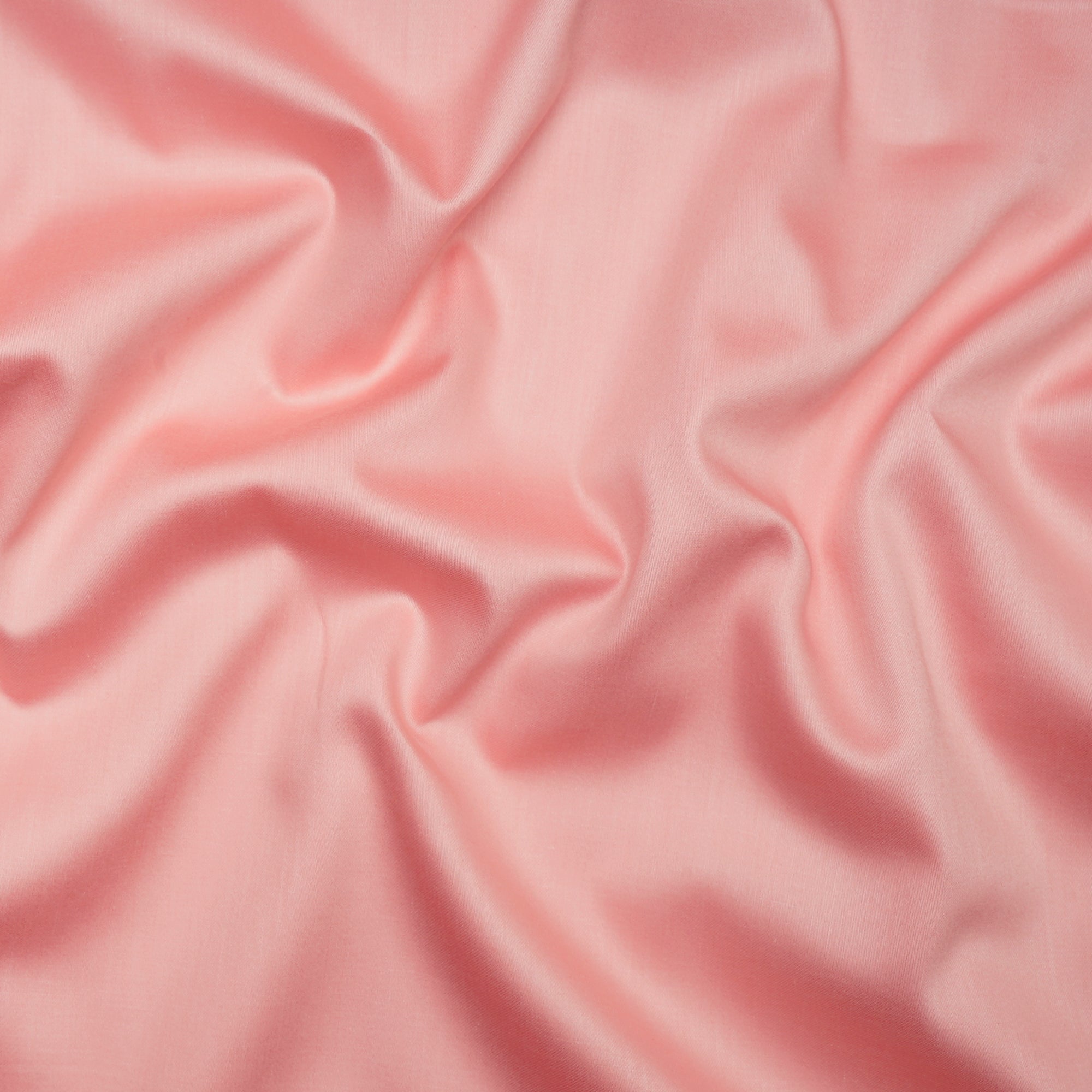 (Pre-Cut 1.50 Mtr)Baby Pink Premium Mill Dyed Glazed Cotton Satin Fabric