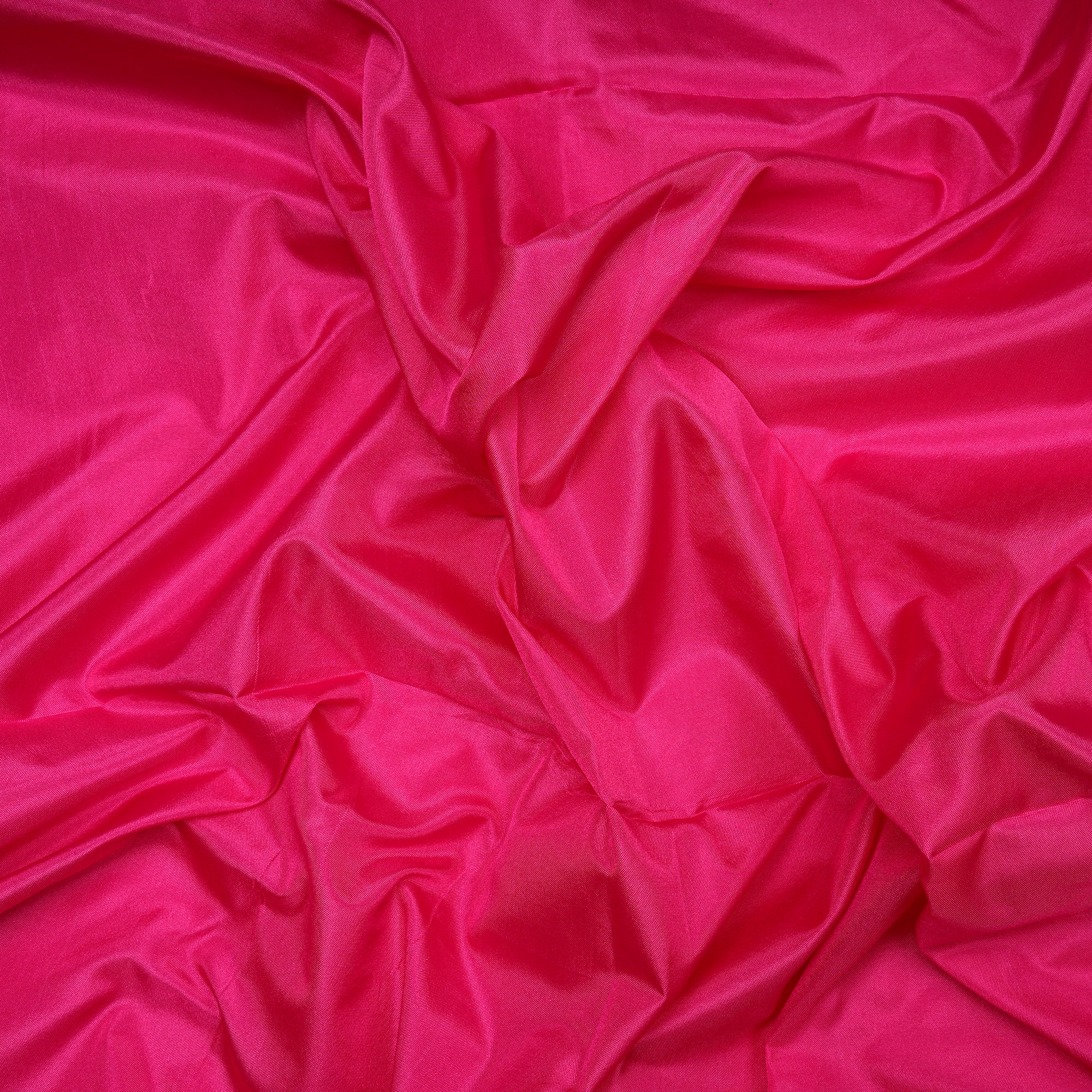 Pink Color Polyester Fabric