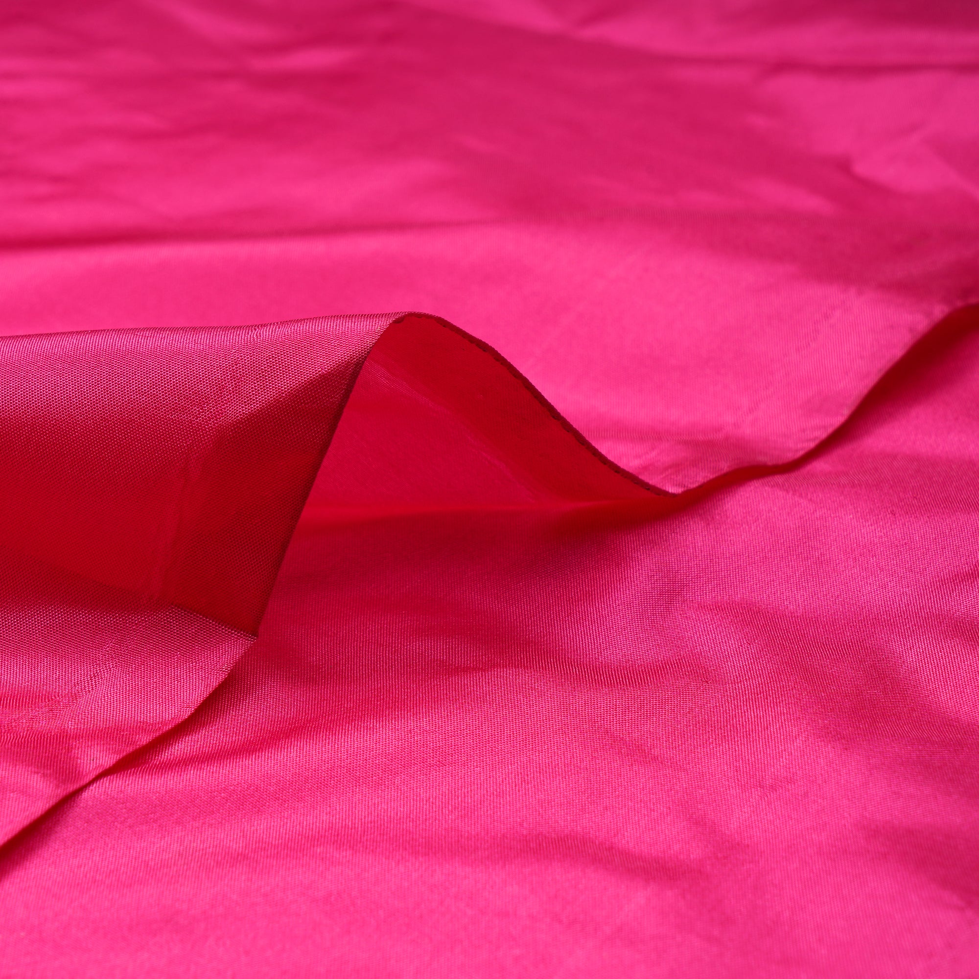 Pink Color Polyester Fabric