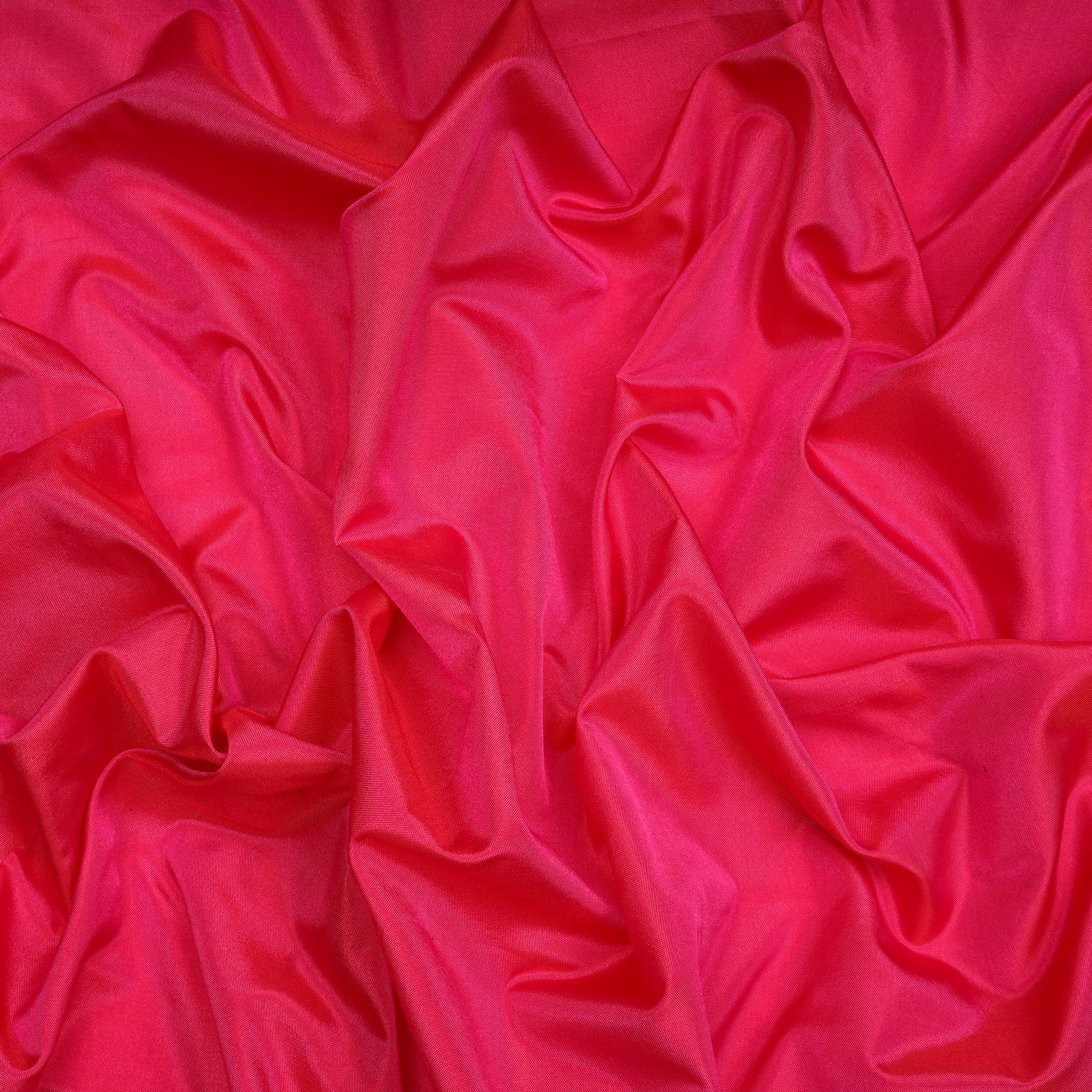 Pink Color Polyester Fabric