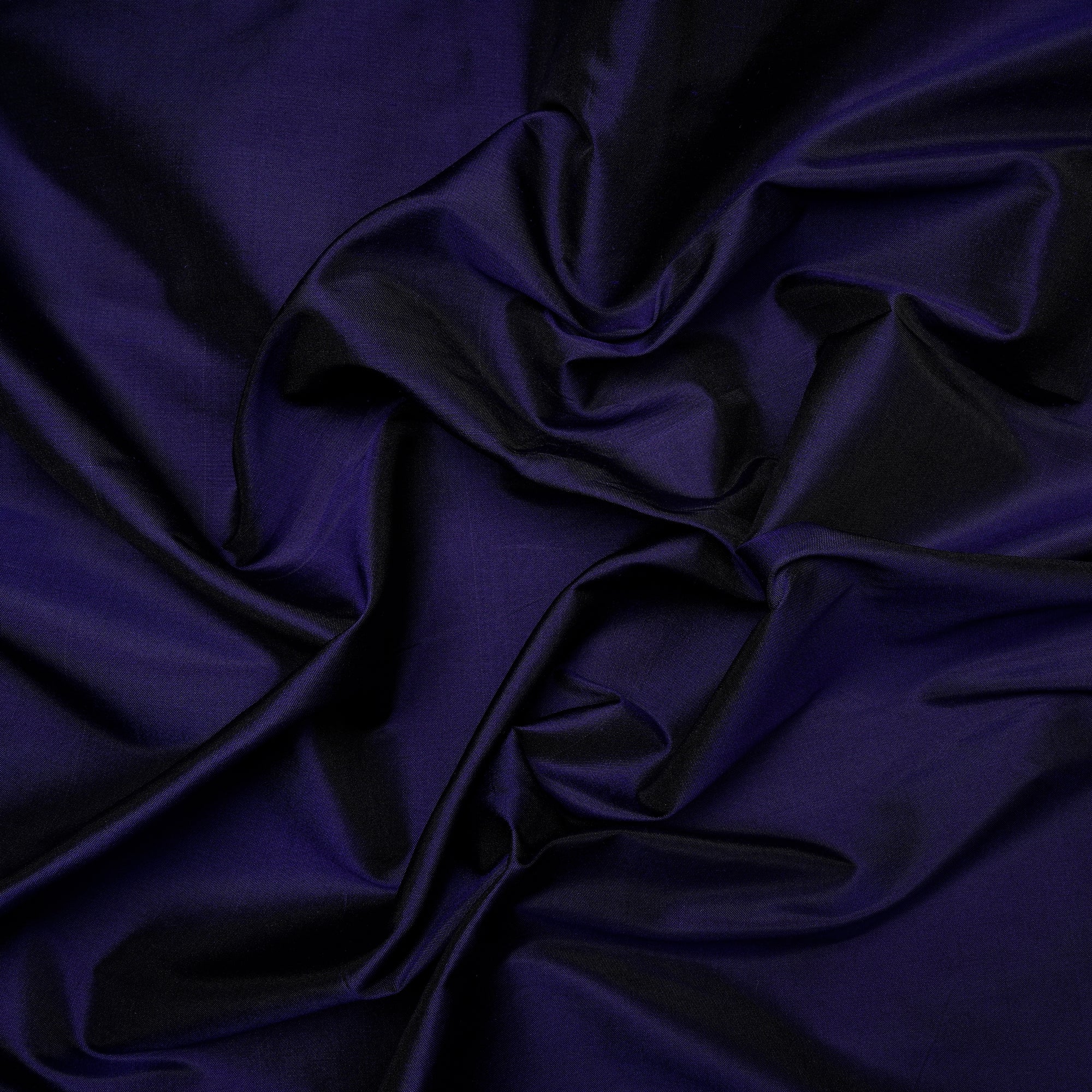 Dark Purple Dupion Silk Fabric