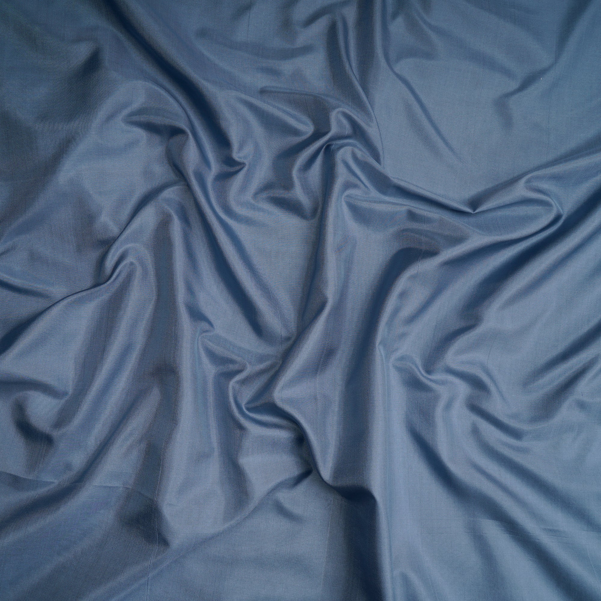 Grey Color Bangalore Silk Fabric