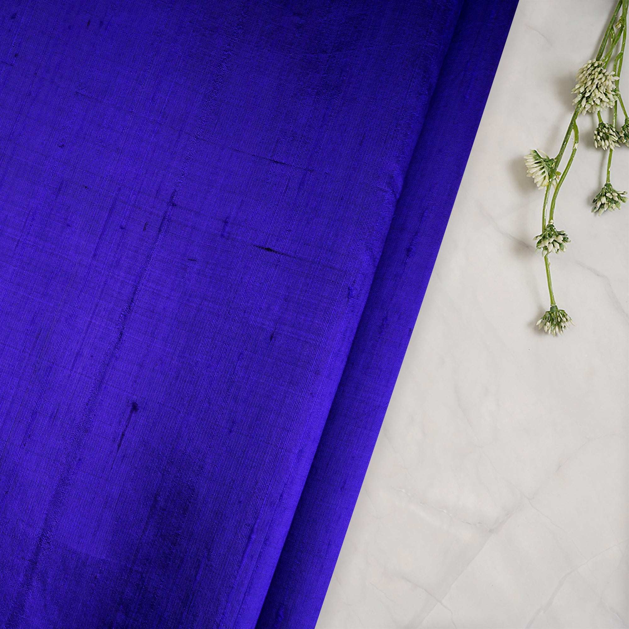 Voilet Color Dupion Silk Fabric