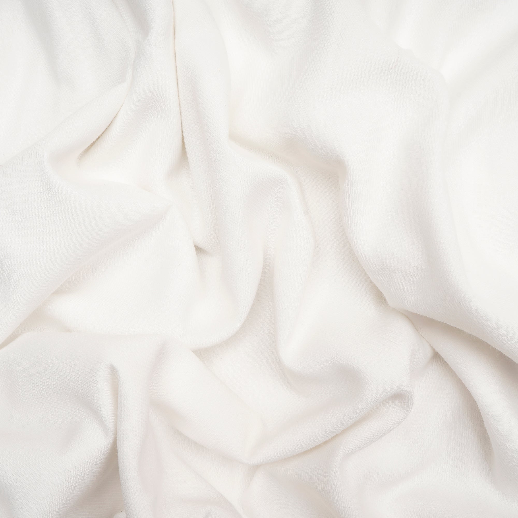 White Plain Poly Cotton Fabric