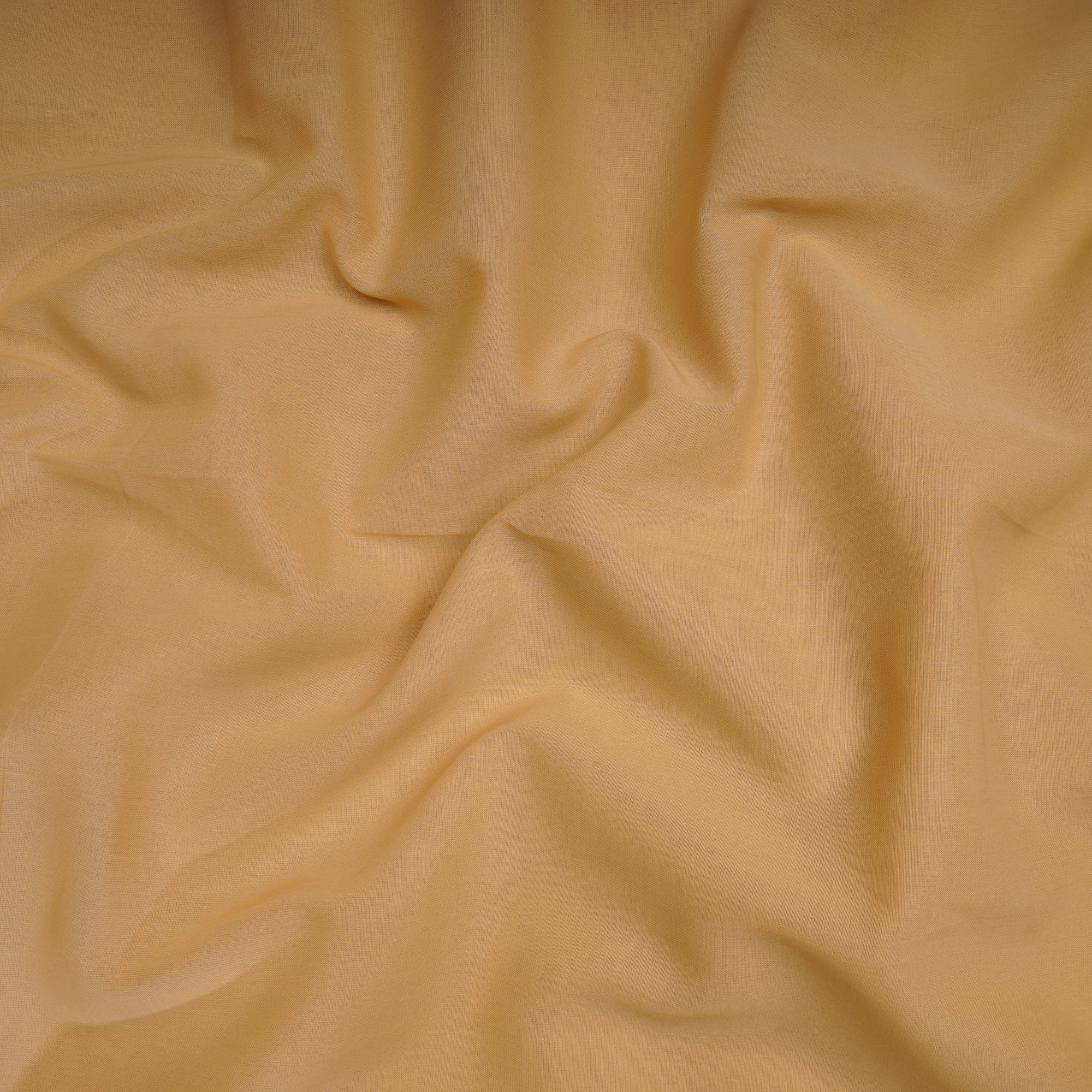 Dandelion Yellow Color Mill Dyed High Twist 2x2 Cotton Voile Fabric