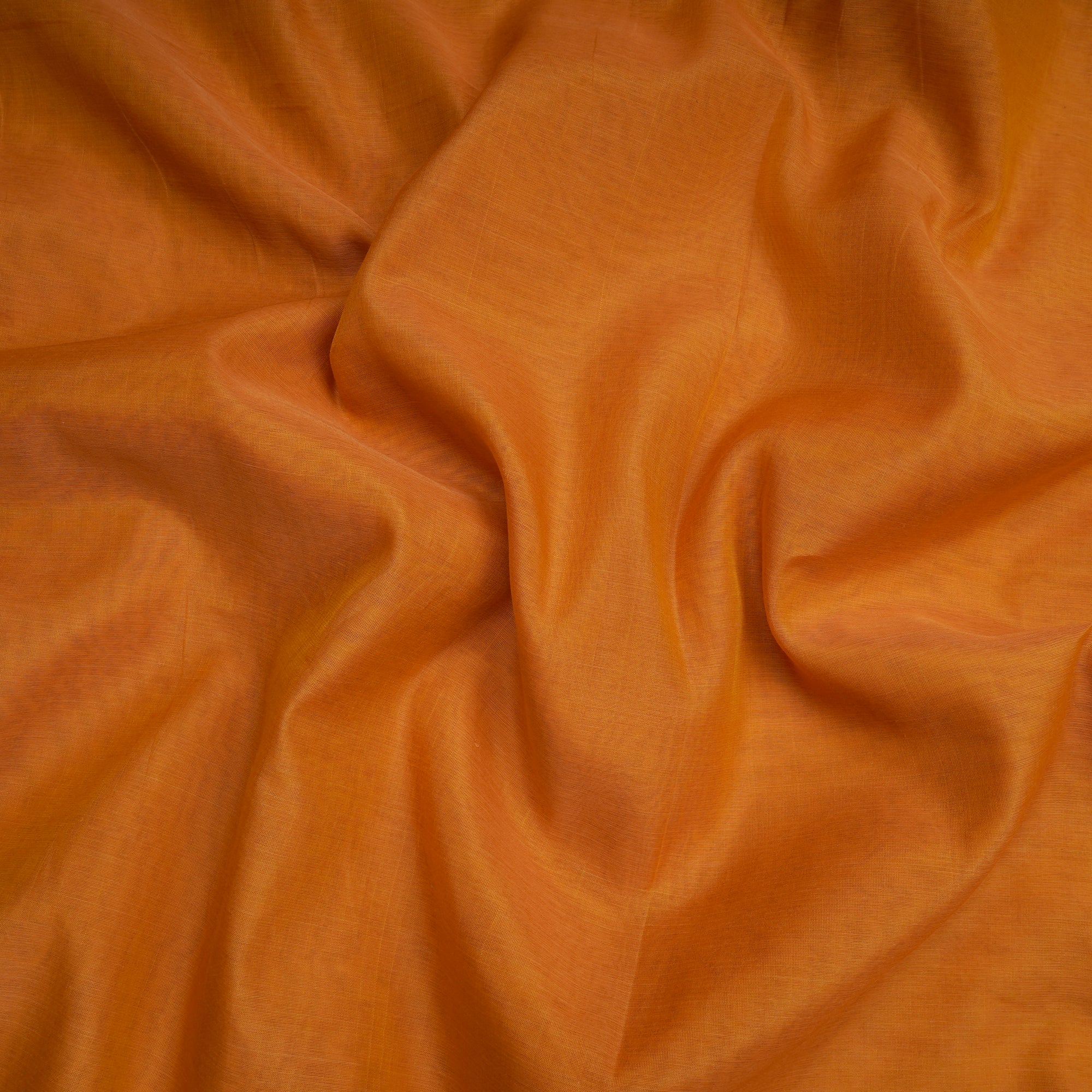 Butterscotch Piece Dyed Fine Pure Chanderi Fabric