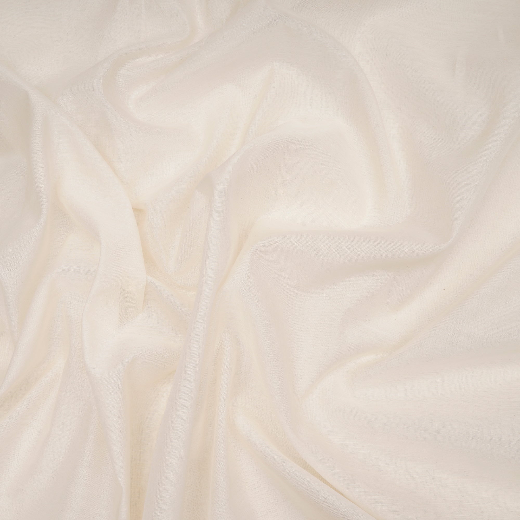 White Dyeable Autoloom Fine Chanderi Fabric