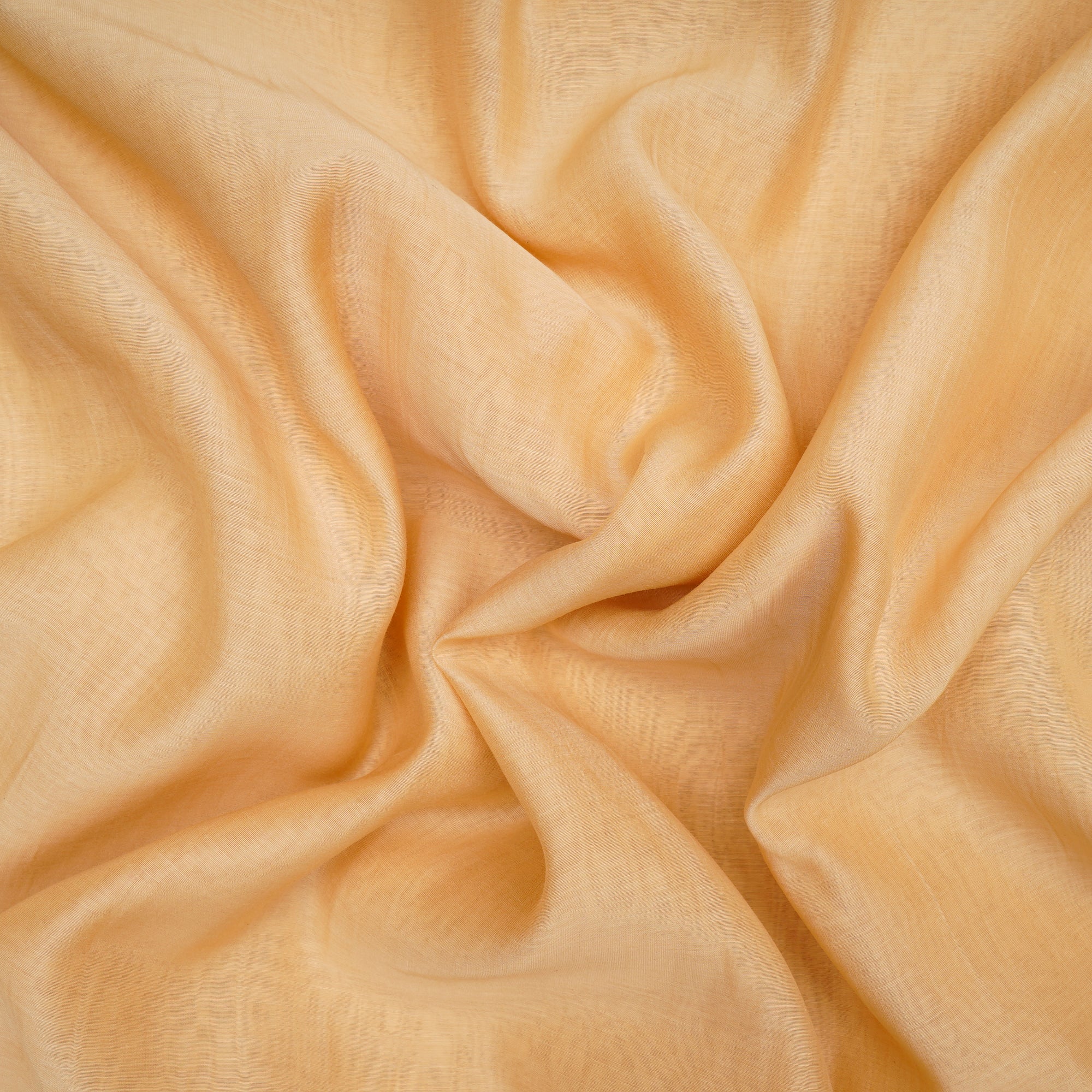 Beige Piece Dyed Piece Dyed Plain Fine Chanderi Fabric