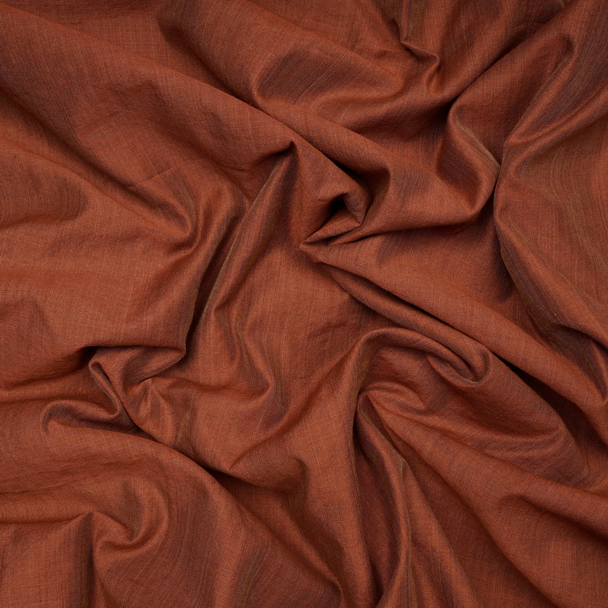 Mustard Color Polyester Chanderi Fabric