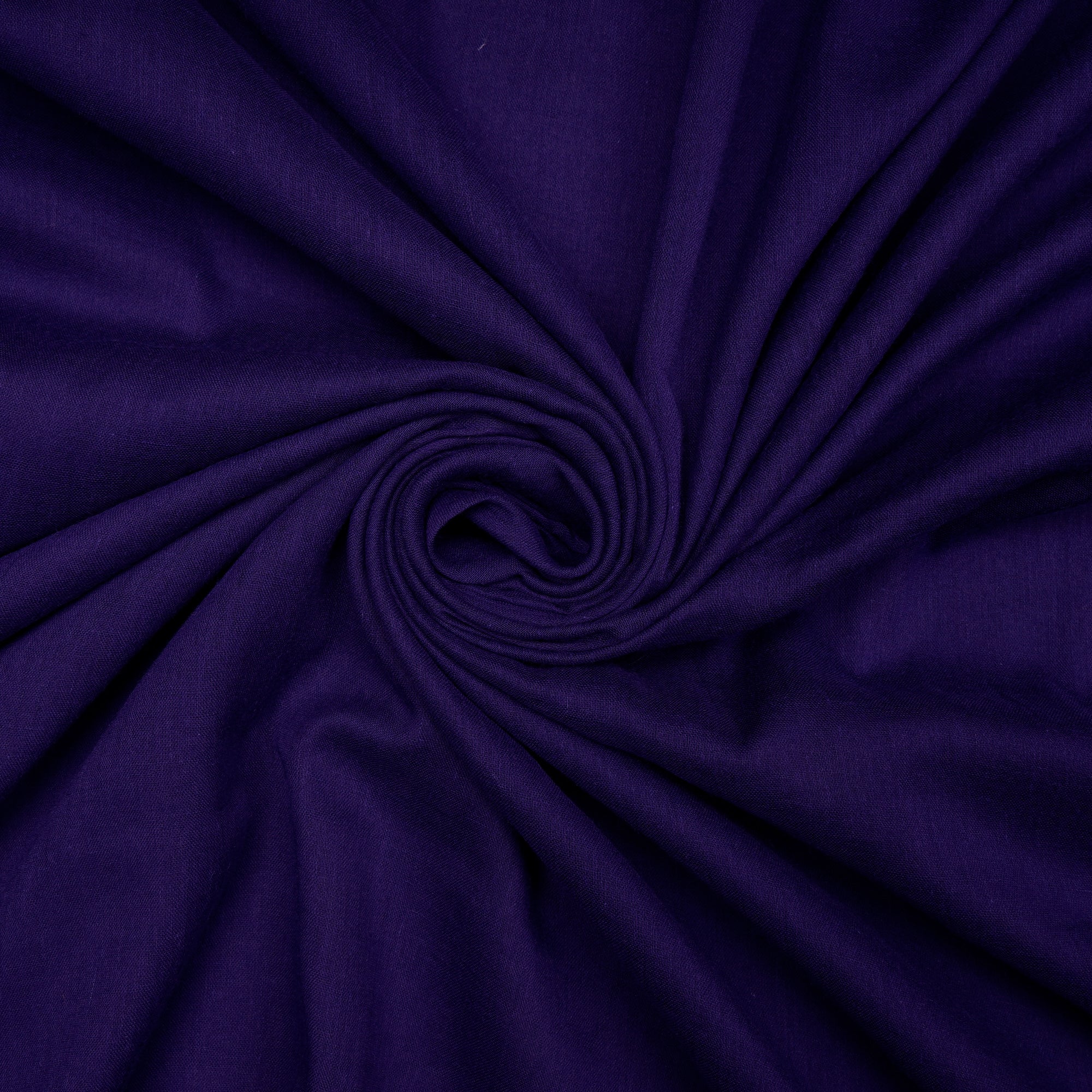 Voilet Piece Dyed Cotton Voile Fabric