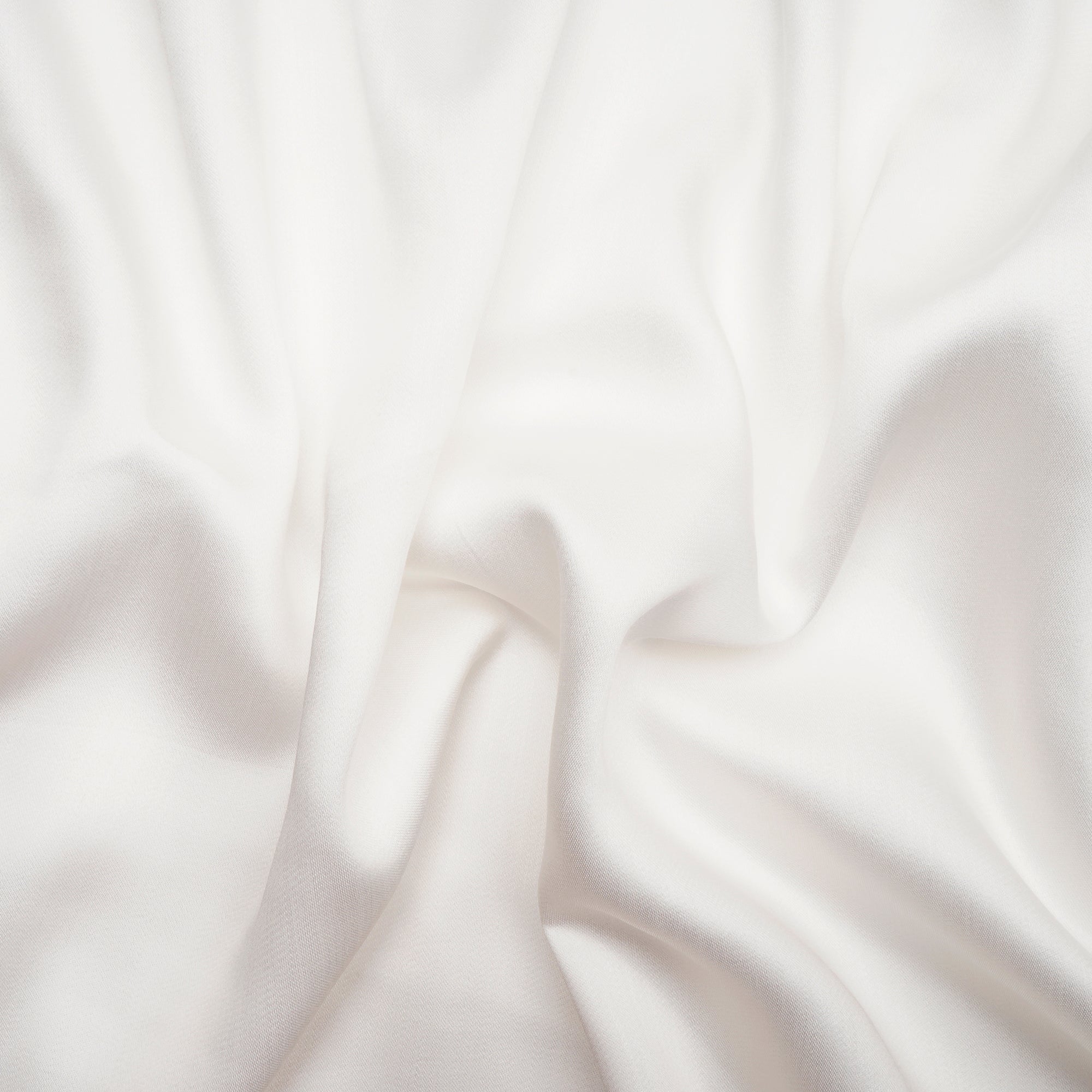 White Dyebale Viscose Modal Satin Fabric