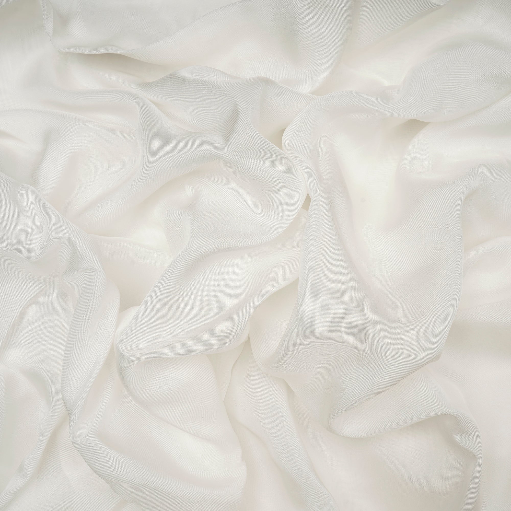 White Dyeable Plain Viscose Paper Silk Fabric