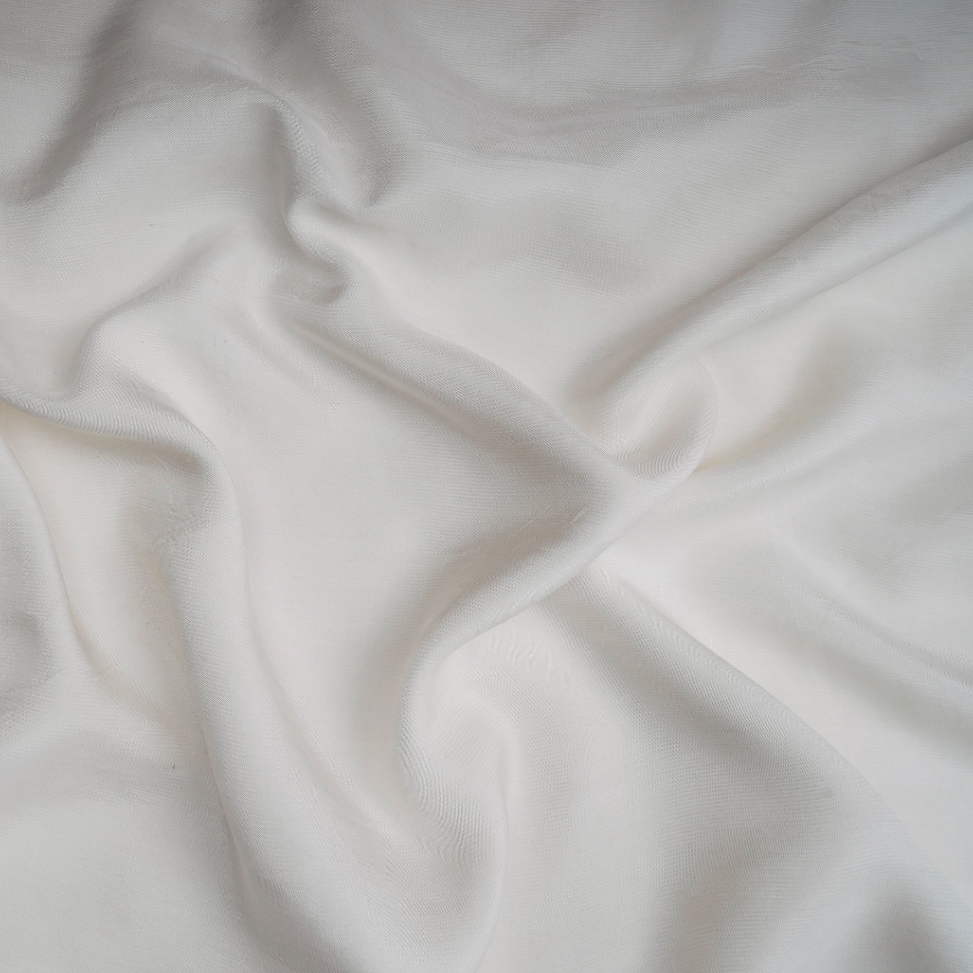 White Color Viscose Slub  Dyebale Fabric