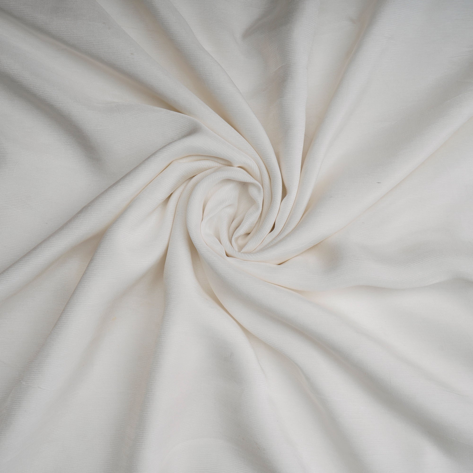 White Color Viscose Slub  Dyebale Fabric