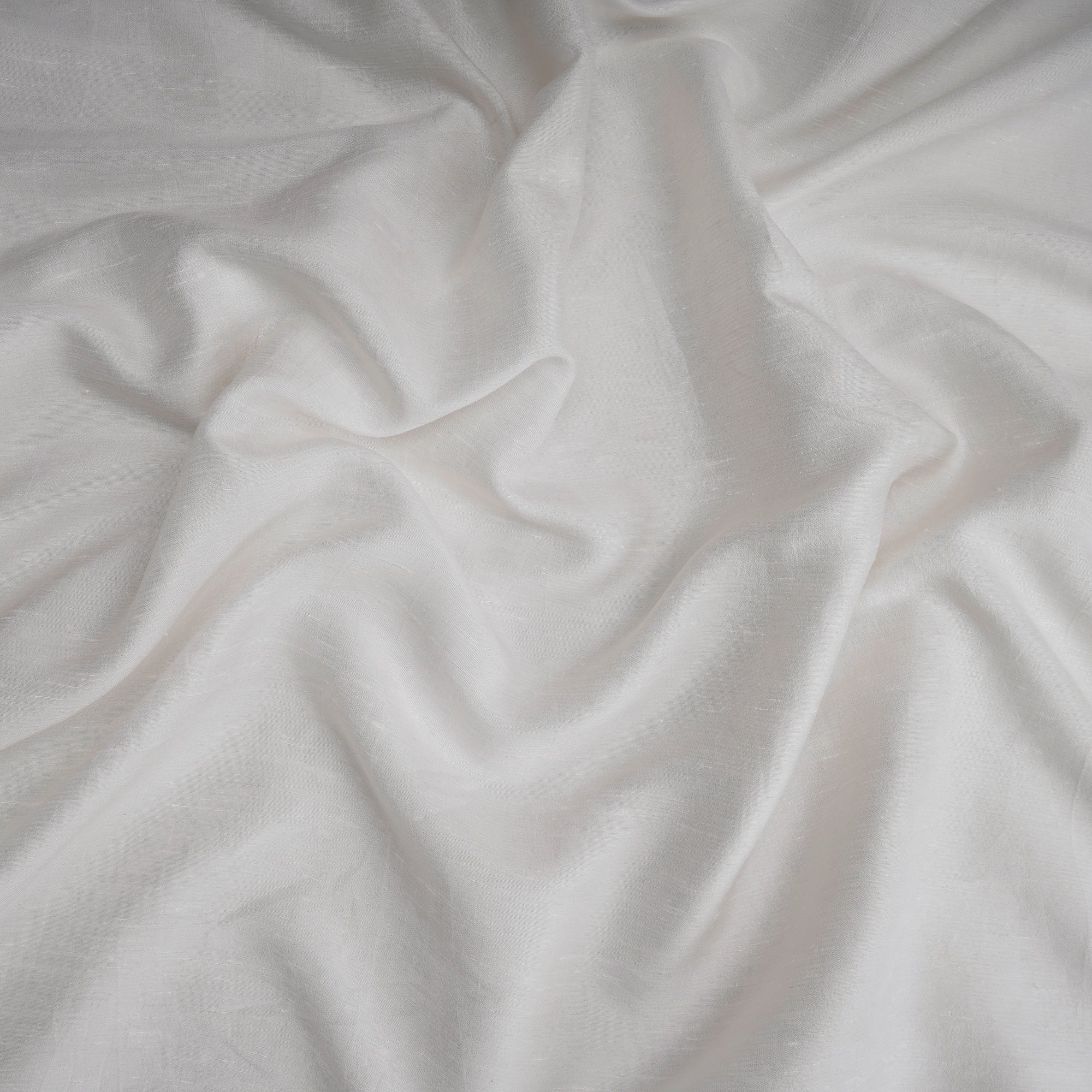 White Color Viscose Slub Dyebale Fabric