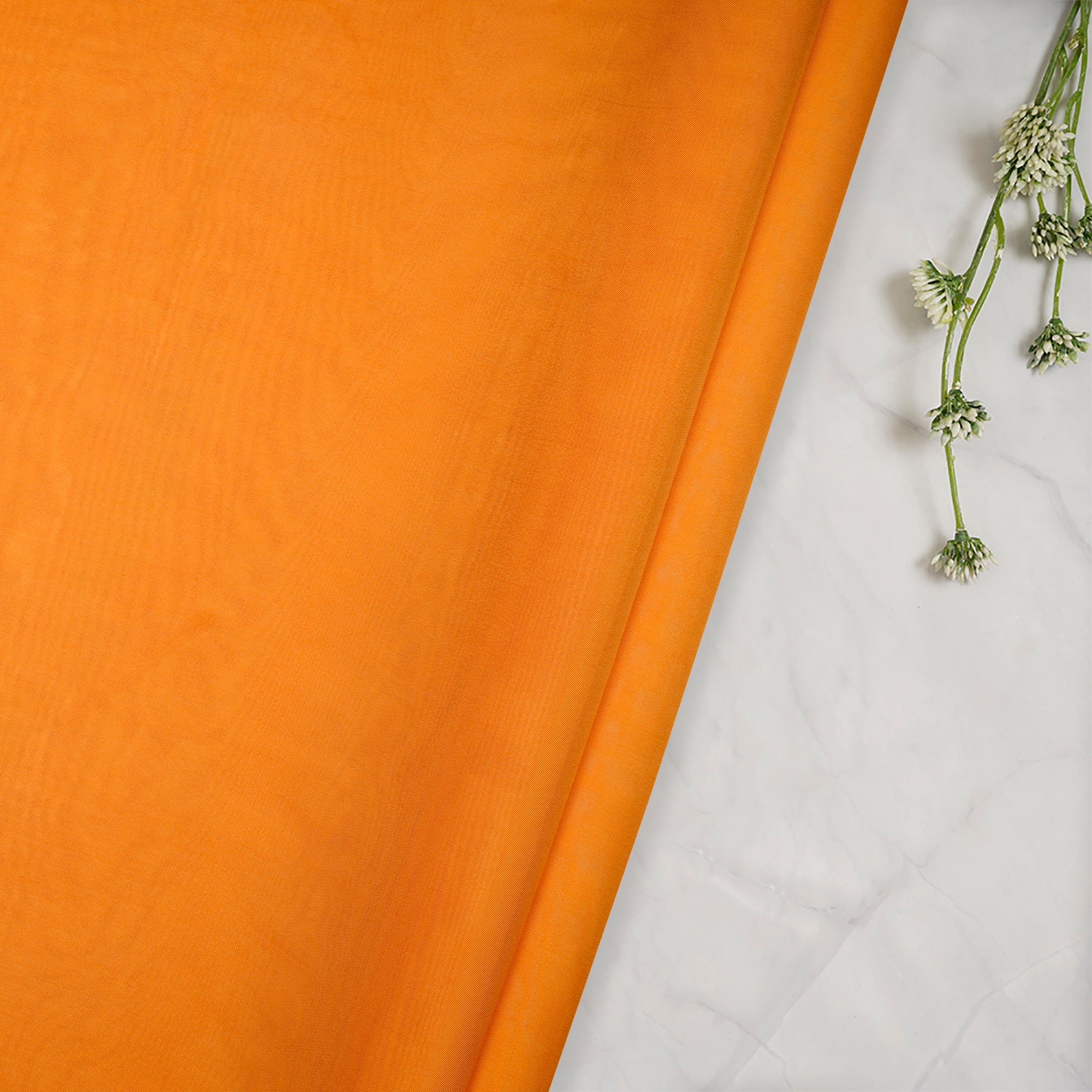 Musterd Piece Dyed Viscose Organza Fabric