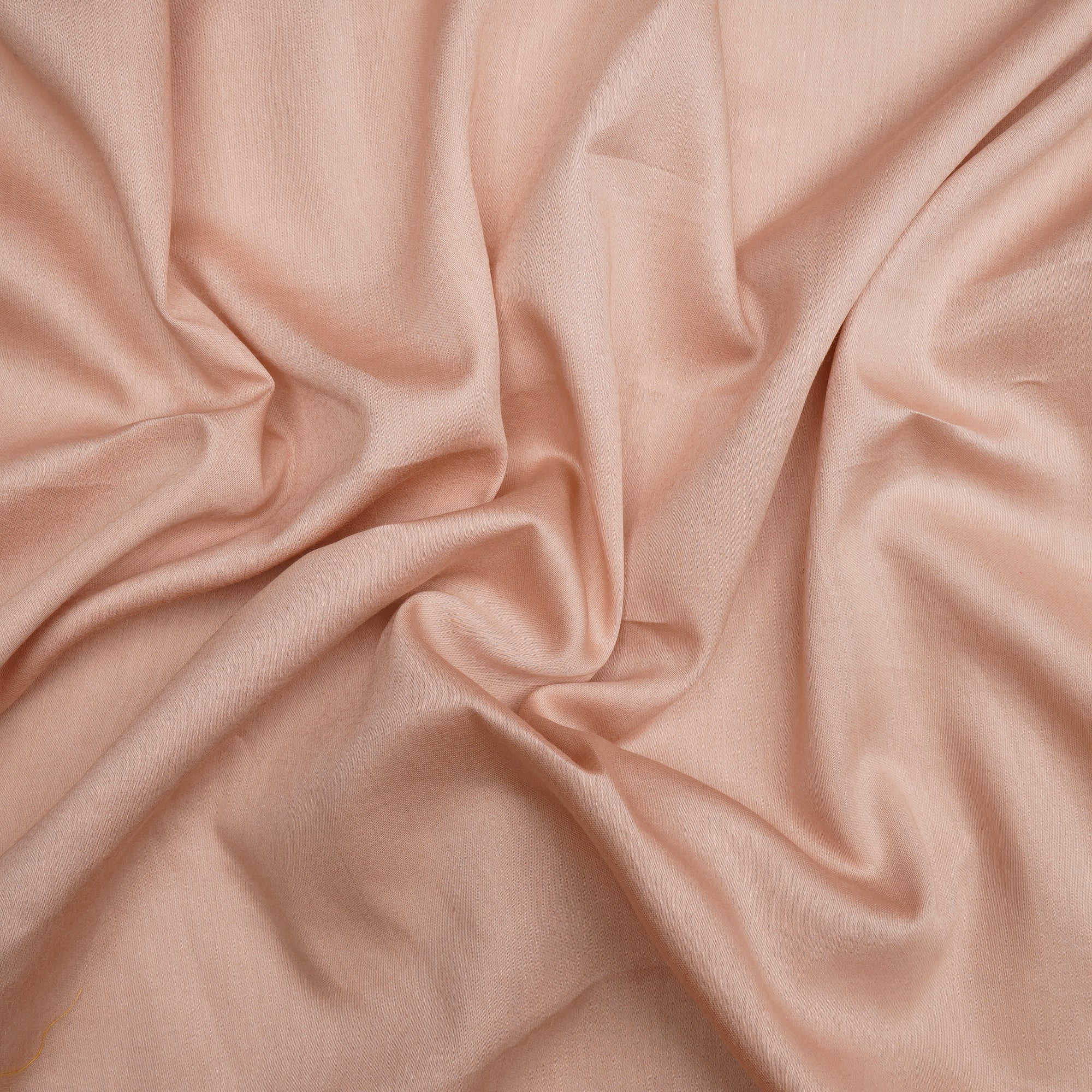 Peach 80's Plain Cotton Satin Fabric