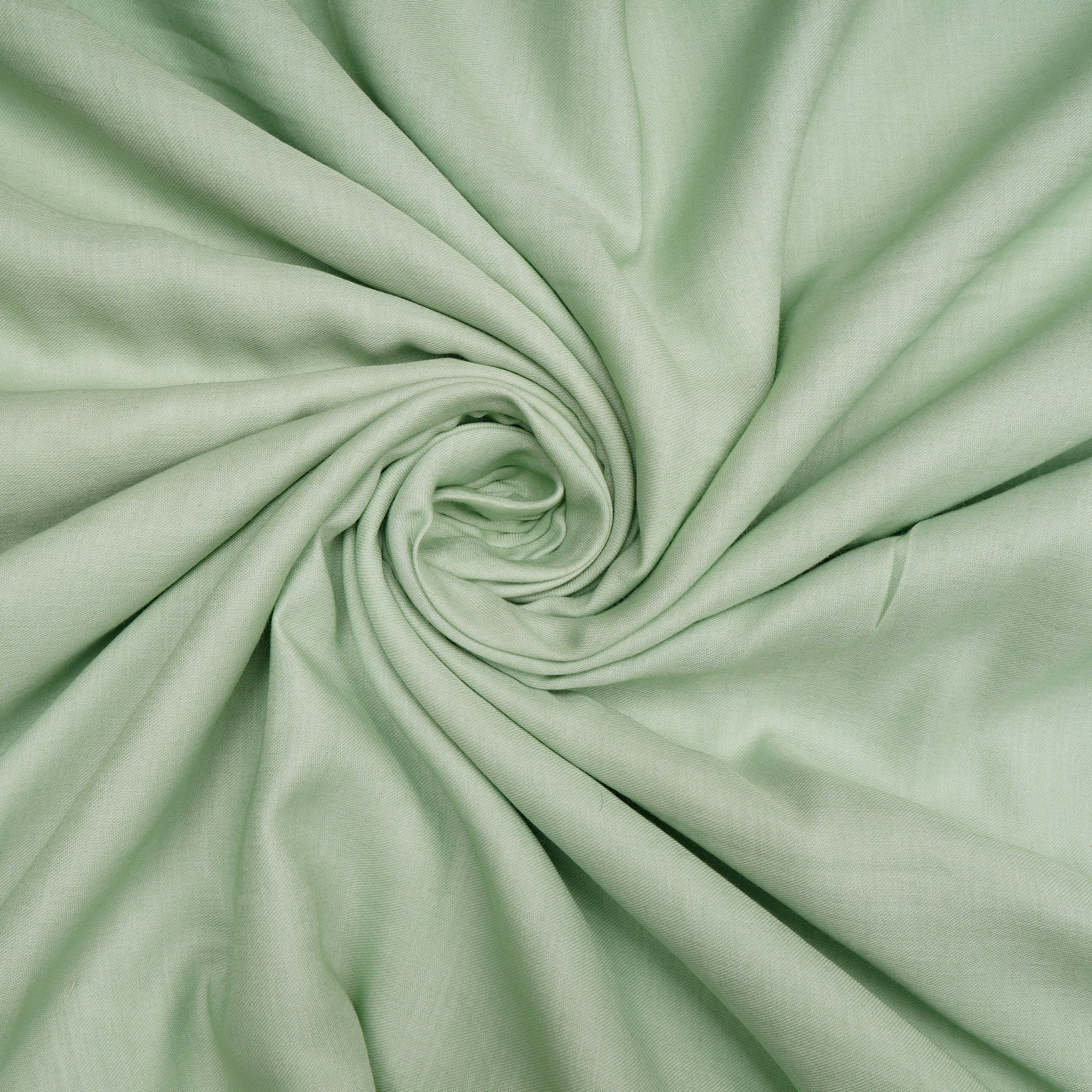 Mint Green 80's Plain Cotton Satin Fabric