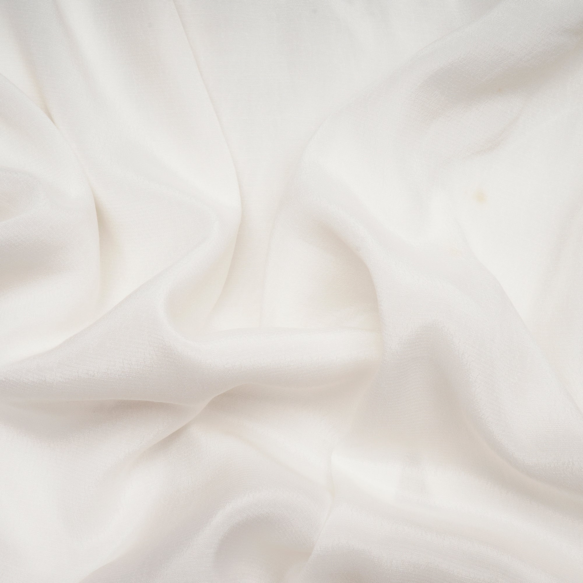 White Dyeable Bemberg Liva Crepe Fabric