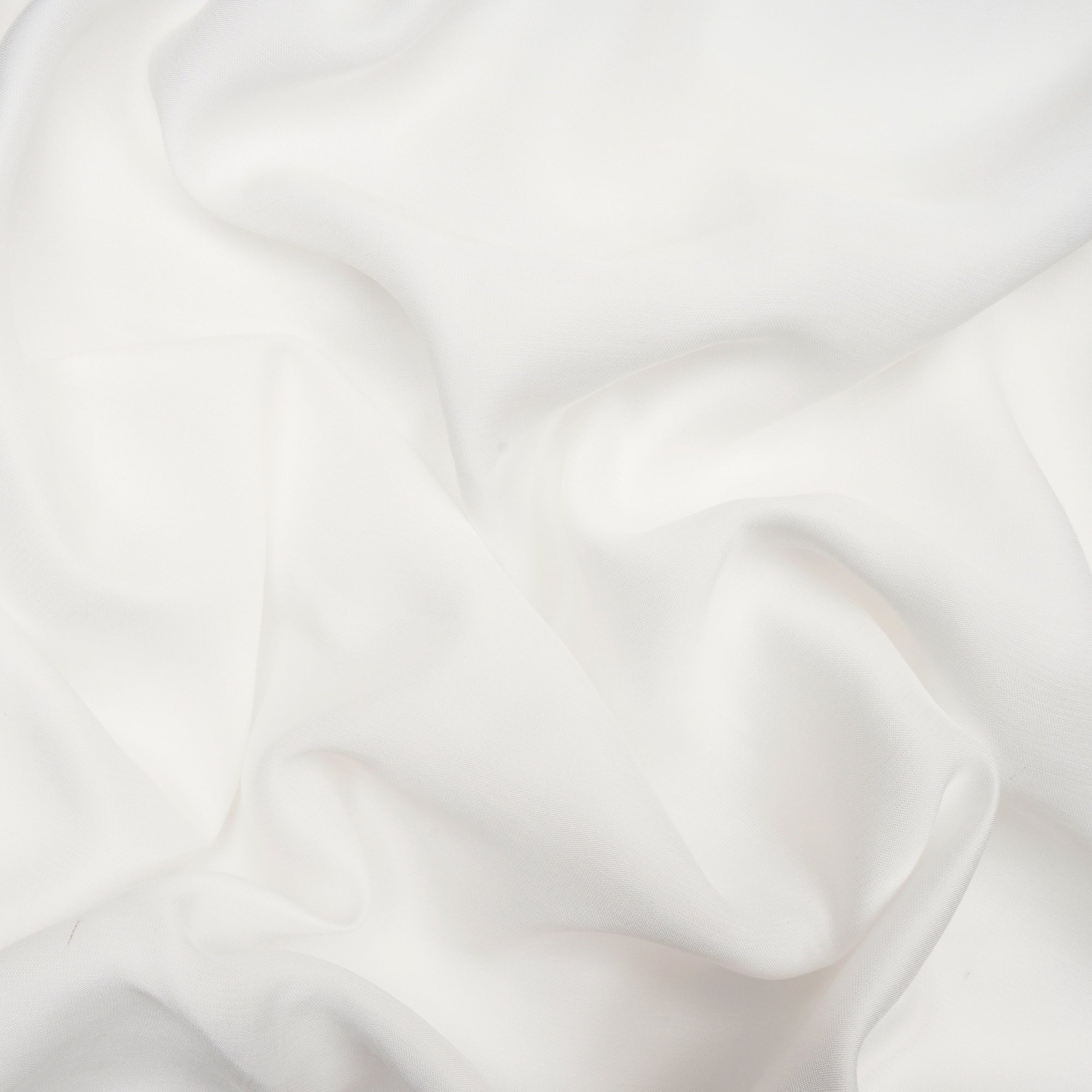 White Dyeable Plain Viscose Modal Satin Fabric