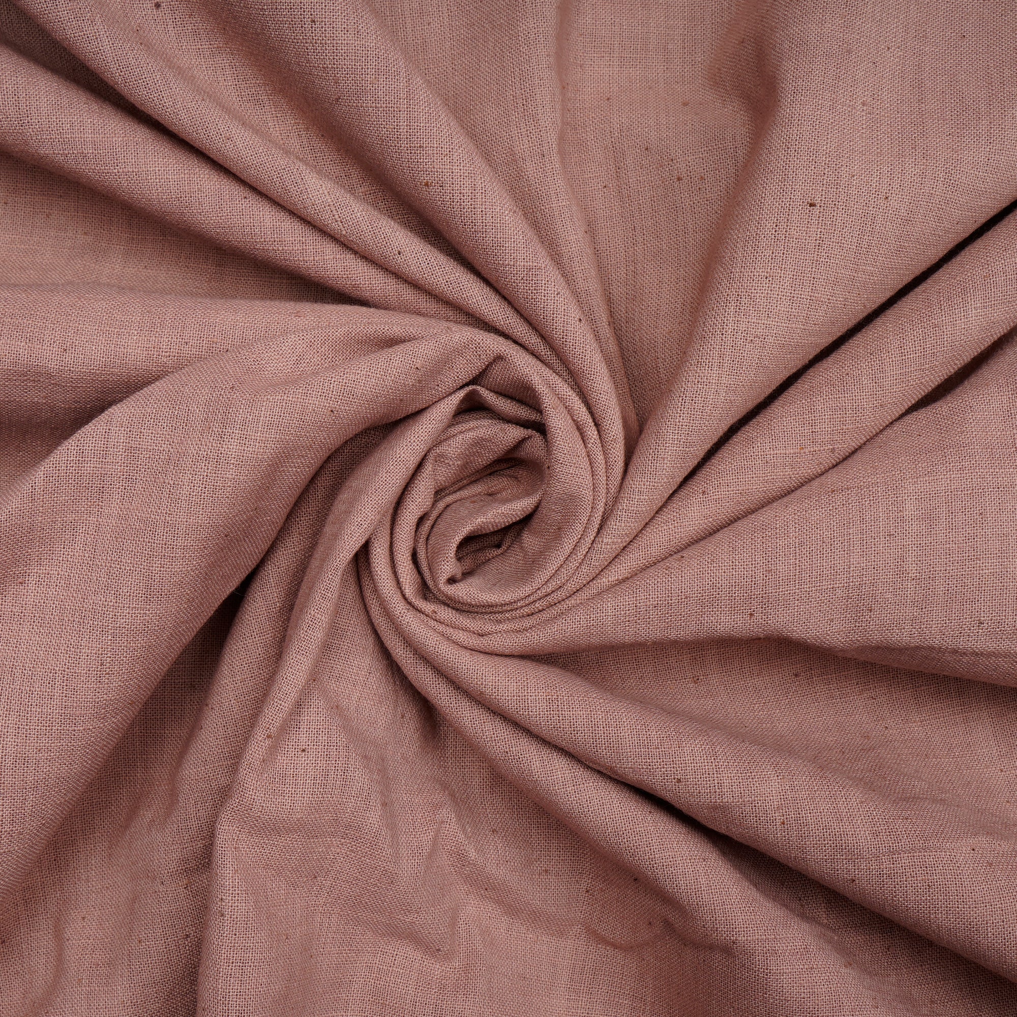 Evening Sand 40's Count Piece Dyed Handspun Handwoven Cotton Fabric