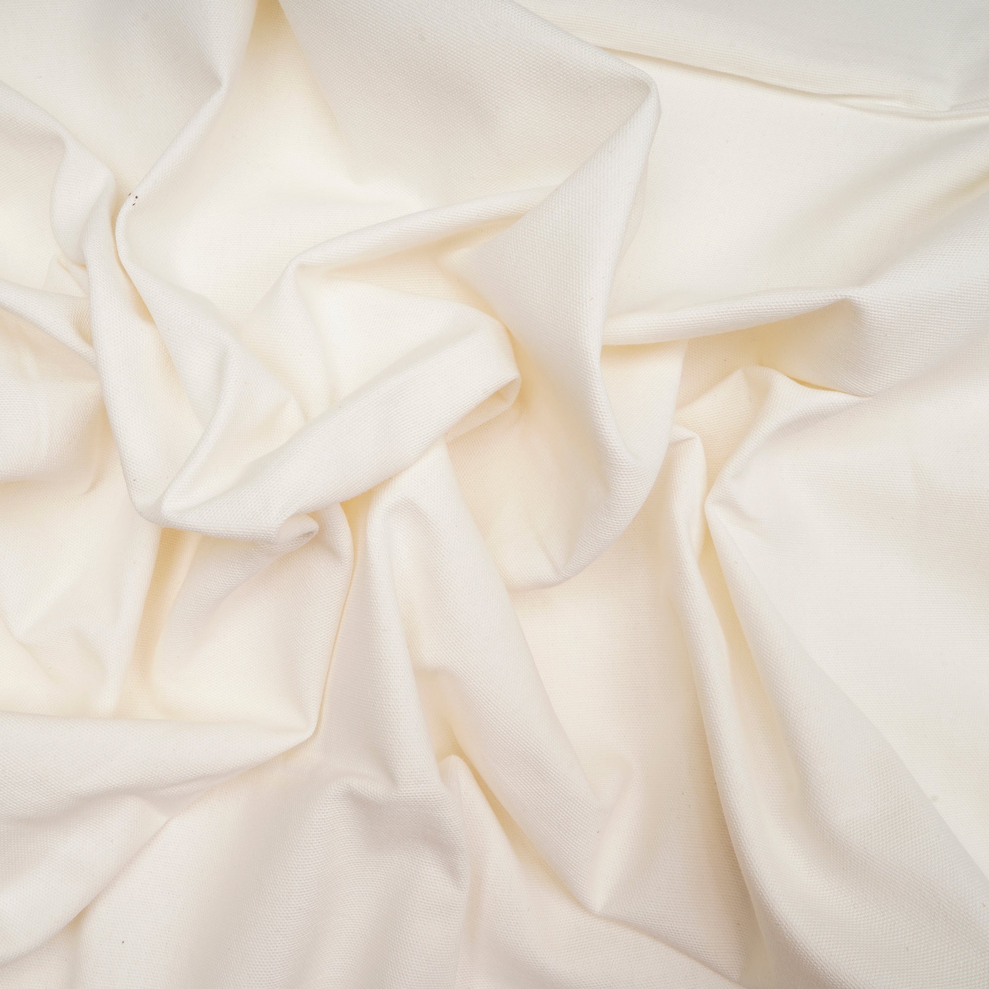 White Dyeable Plain Cotton Duck Fabric