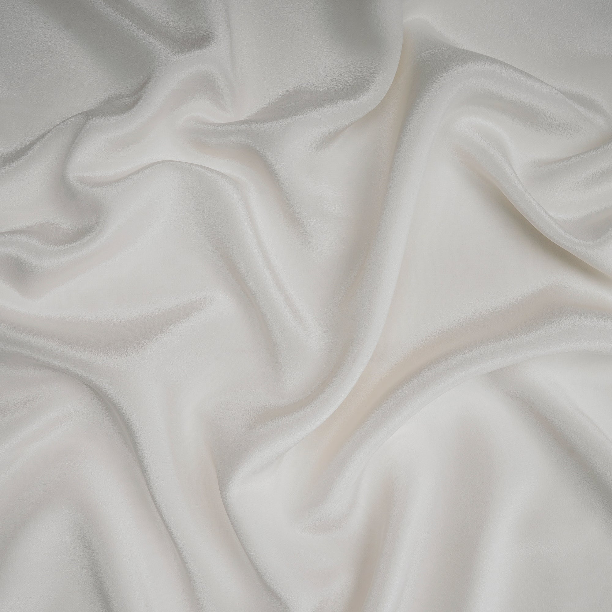 White Plain 60 GLM Crepe Silk Fabric