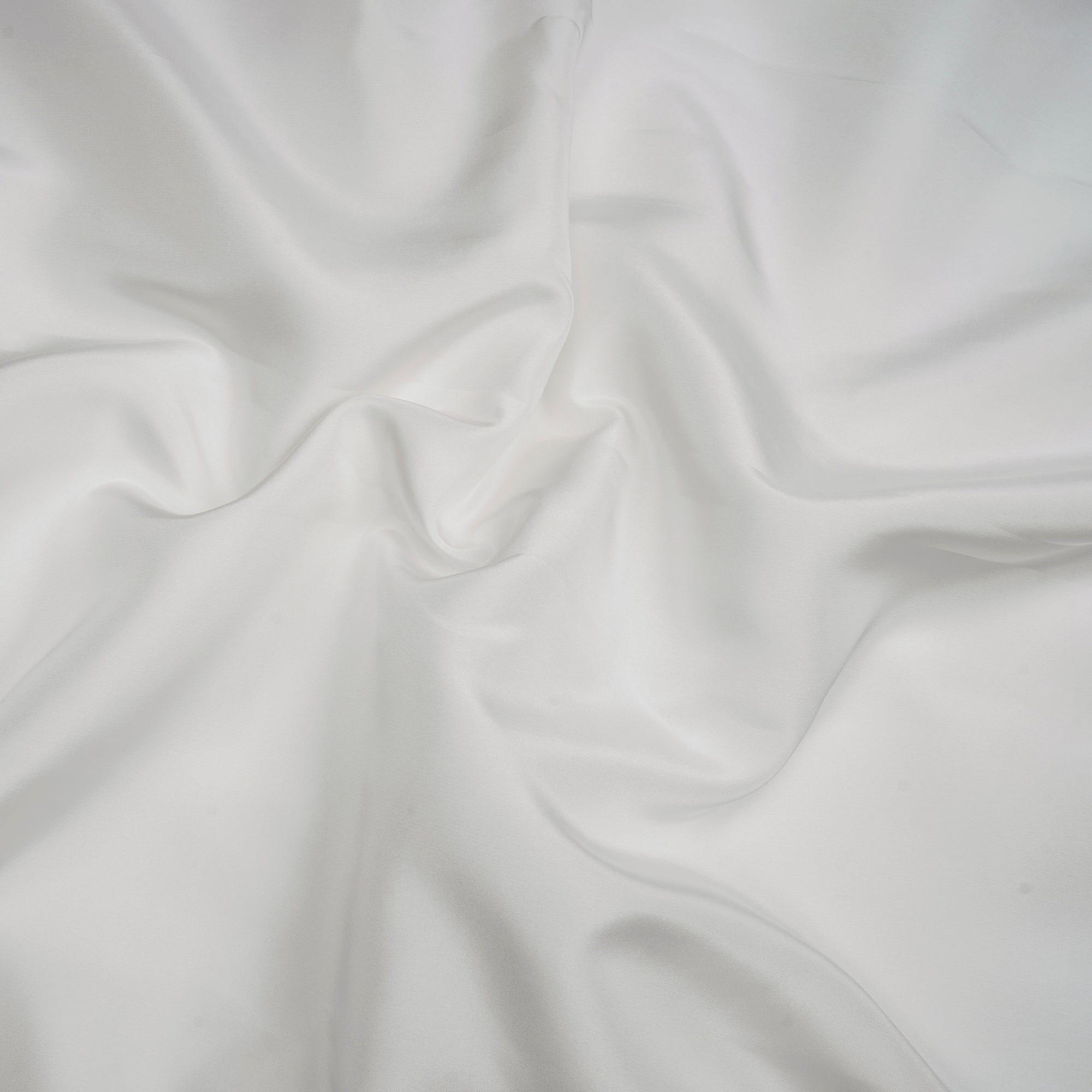 White Dyeable Imported 80 GLM Habutai Silk Fabric