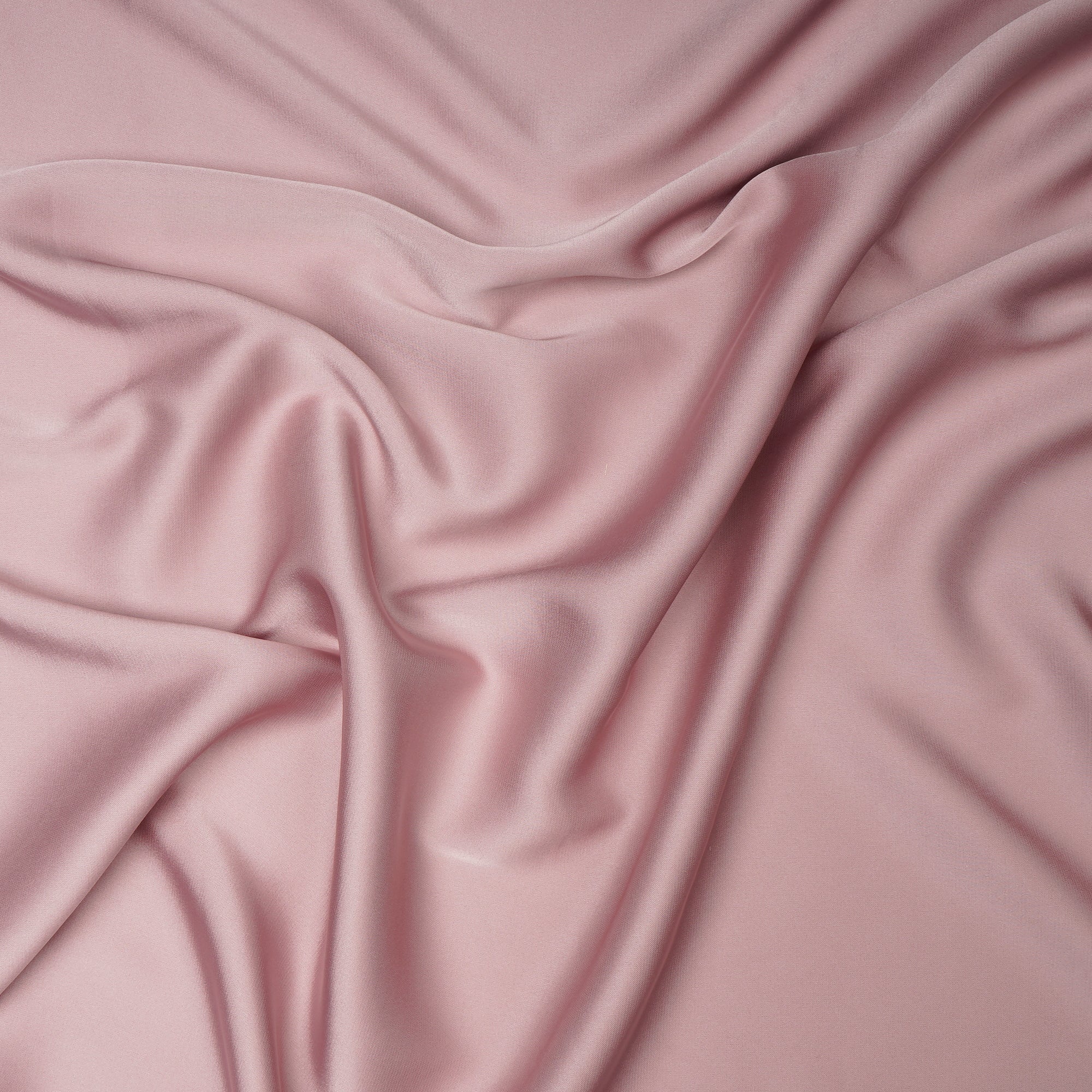 Pastel Pink Solid Dyed Imported Armani Satin Fabric (60" Width)