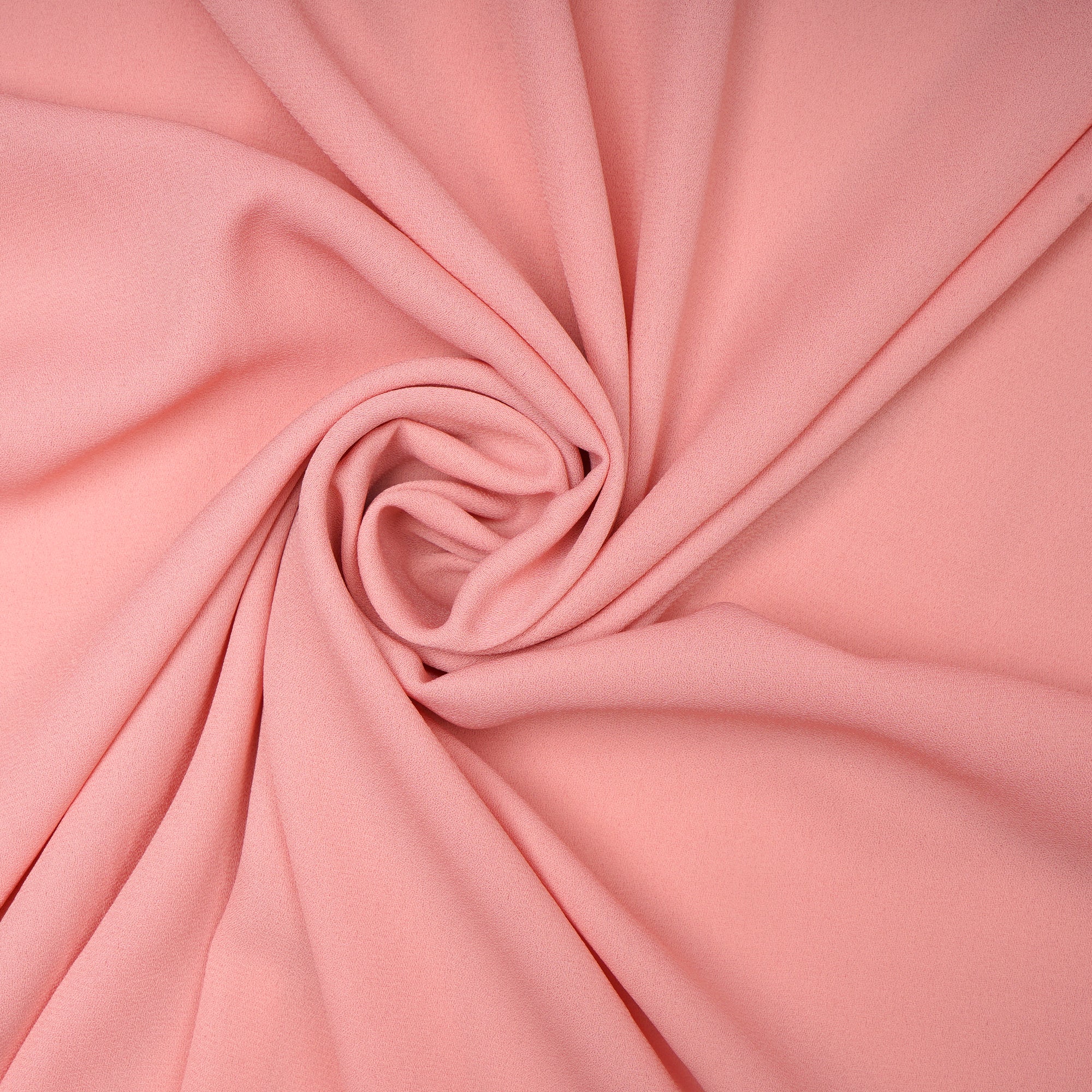 Pink Lcing Solid Dyed Imported Royal Georgette Fabric (60" Width)