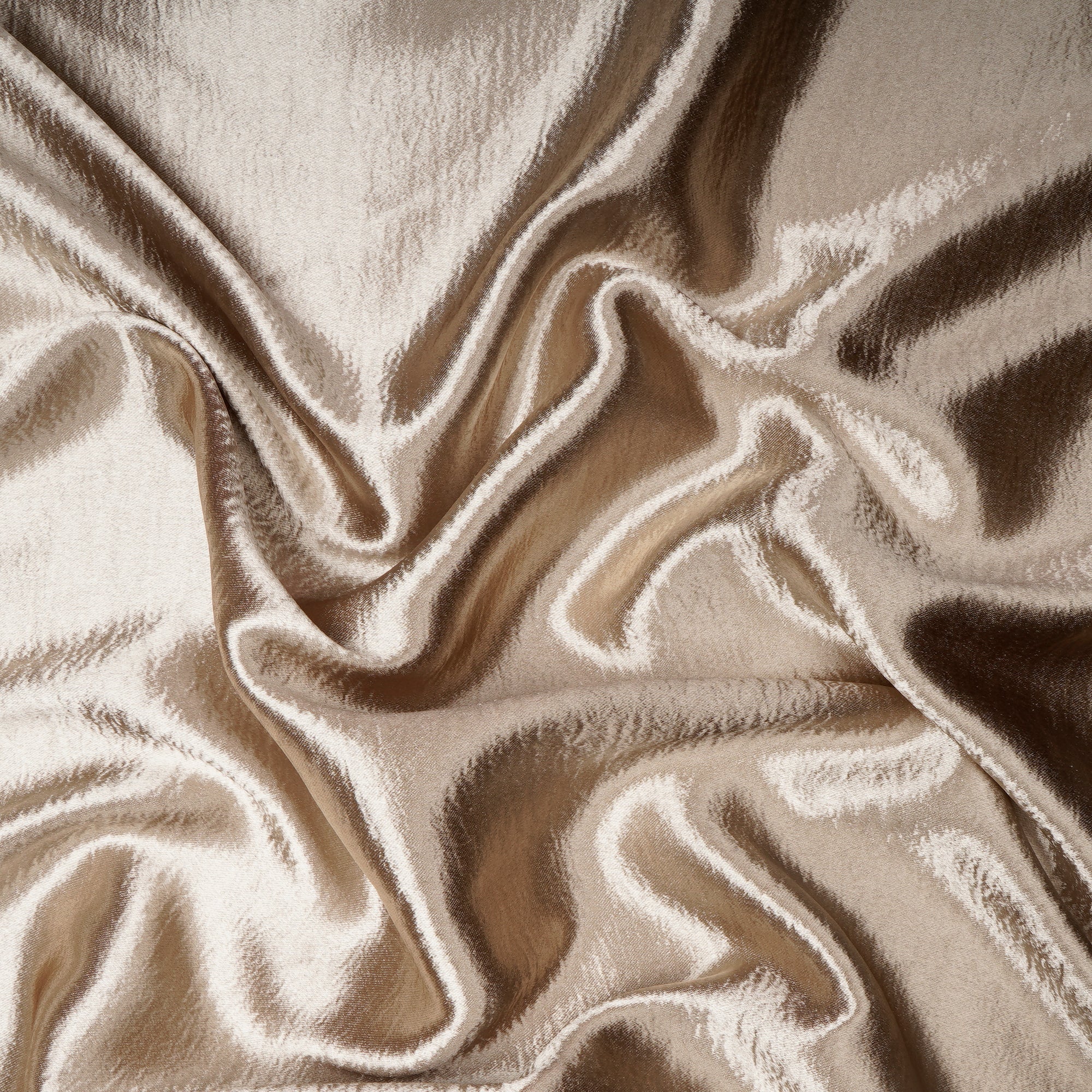 Feather Gray Solid Dyed Imported Lido Satin Fabric (60" Width)
