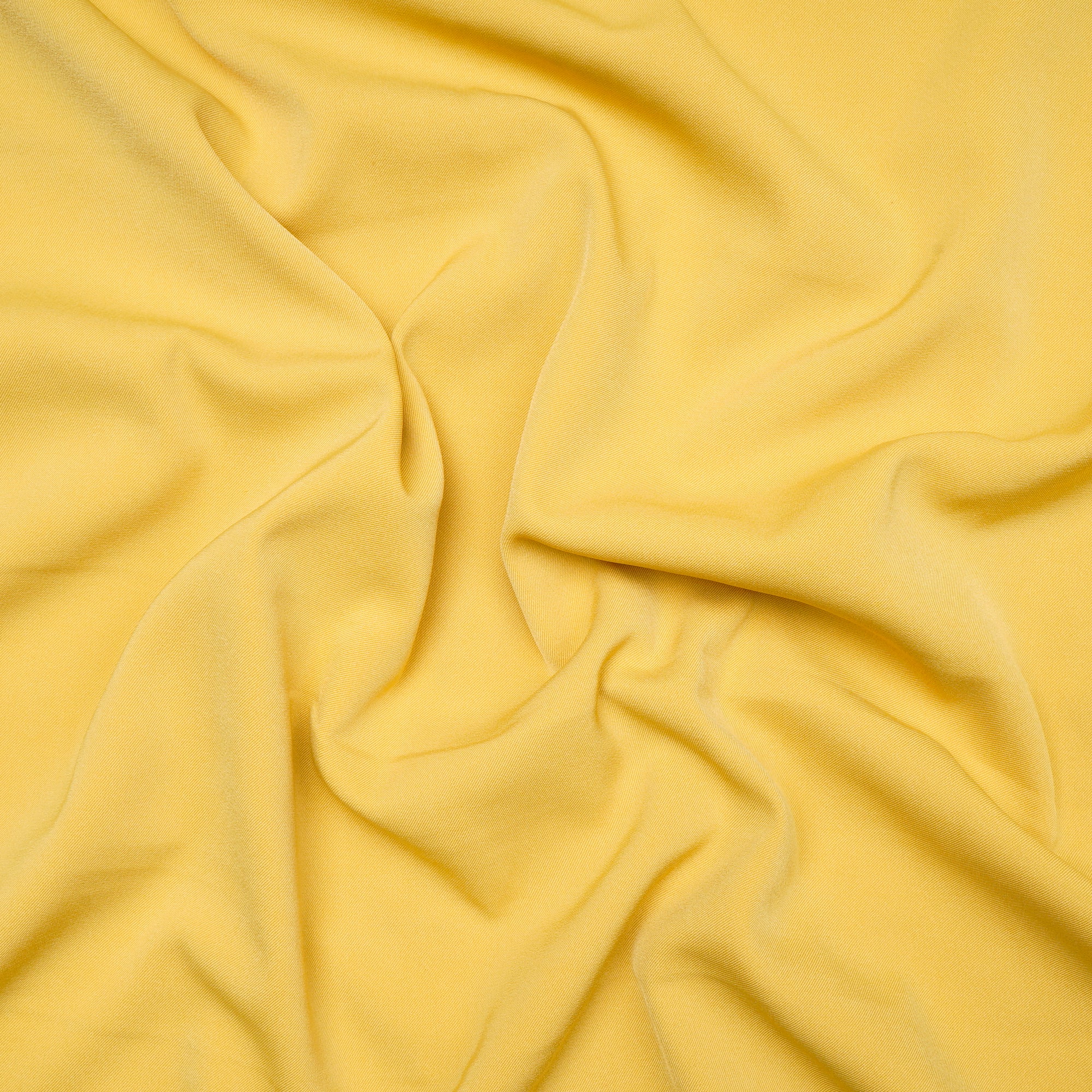 Samoan Sun Solid Dyed Imported Prada Crepe Fabric (60" Width)